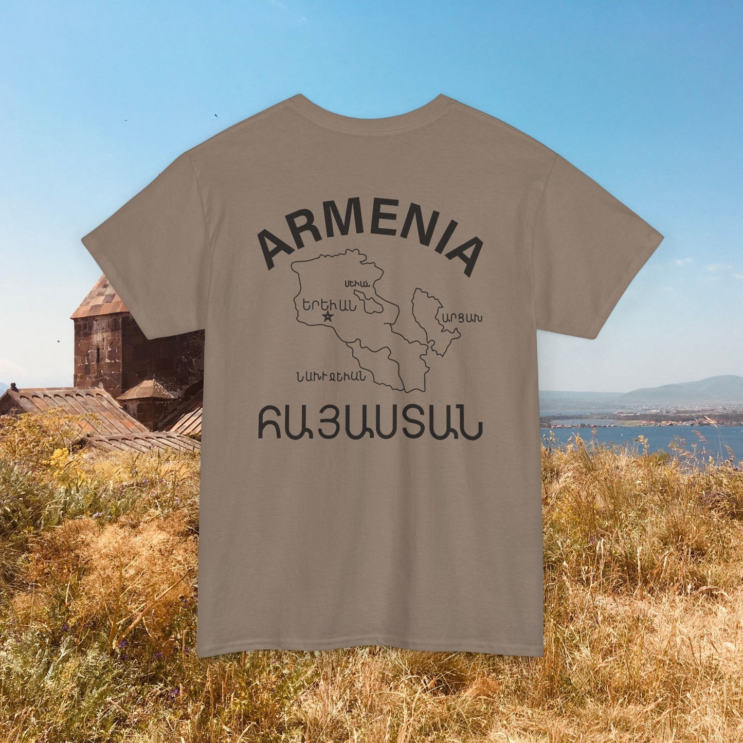 Vintage Armenia Design Unisex Heavy Cotton Tee, T-Shirt