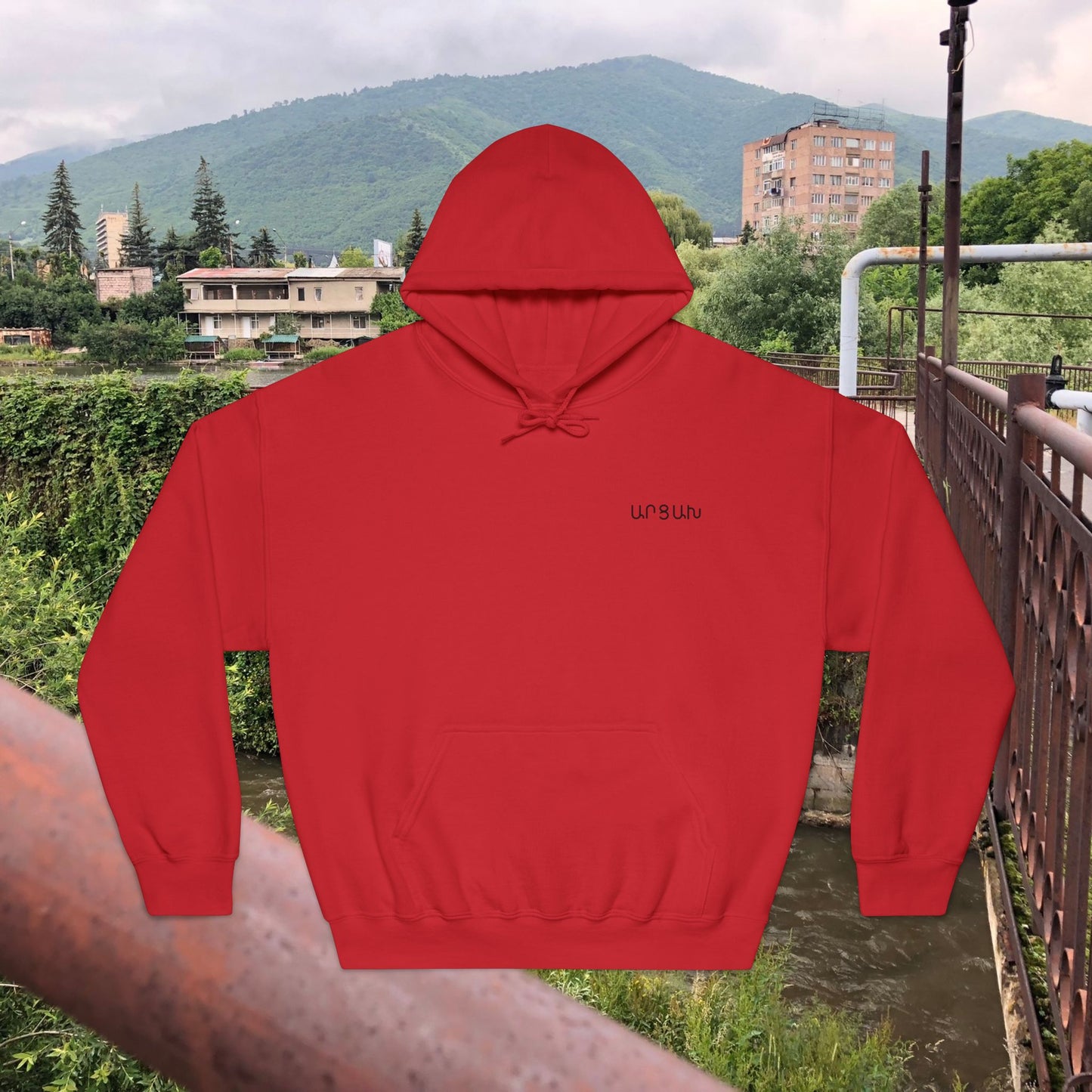 Vintage Artsakh Design Unisex Hoodie Sweatshirt Sweater