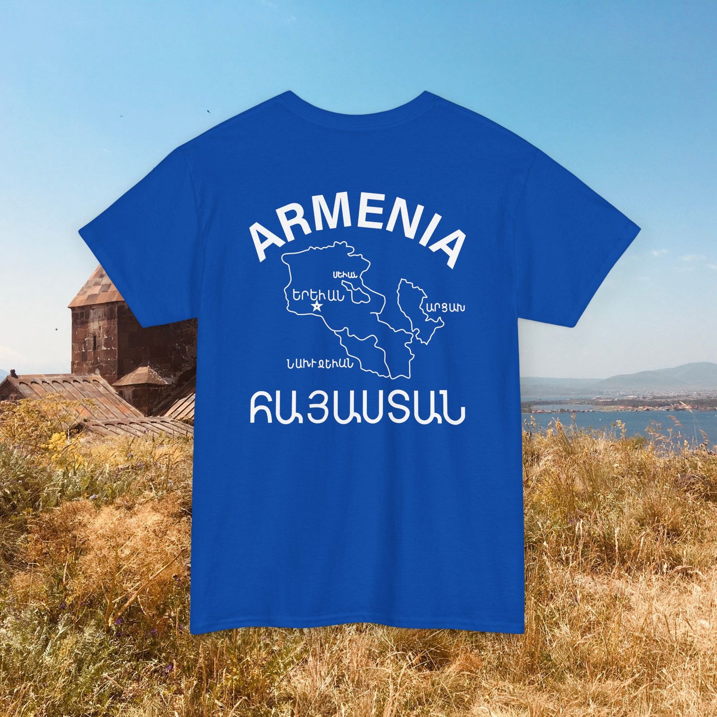 Vintage Armenia Design Unisex Heavy Cotton Tee, T-Shirt
