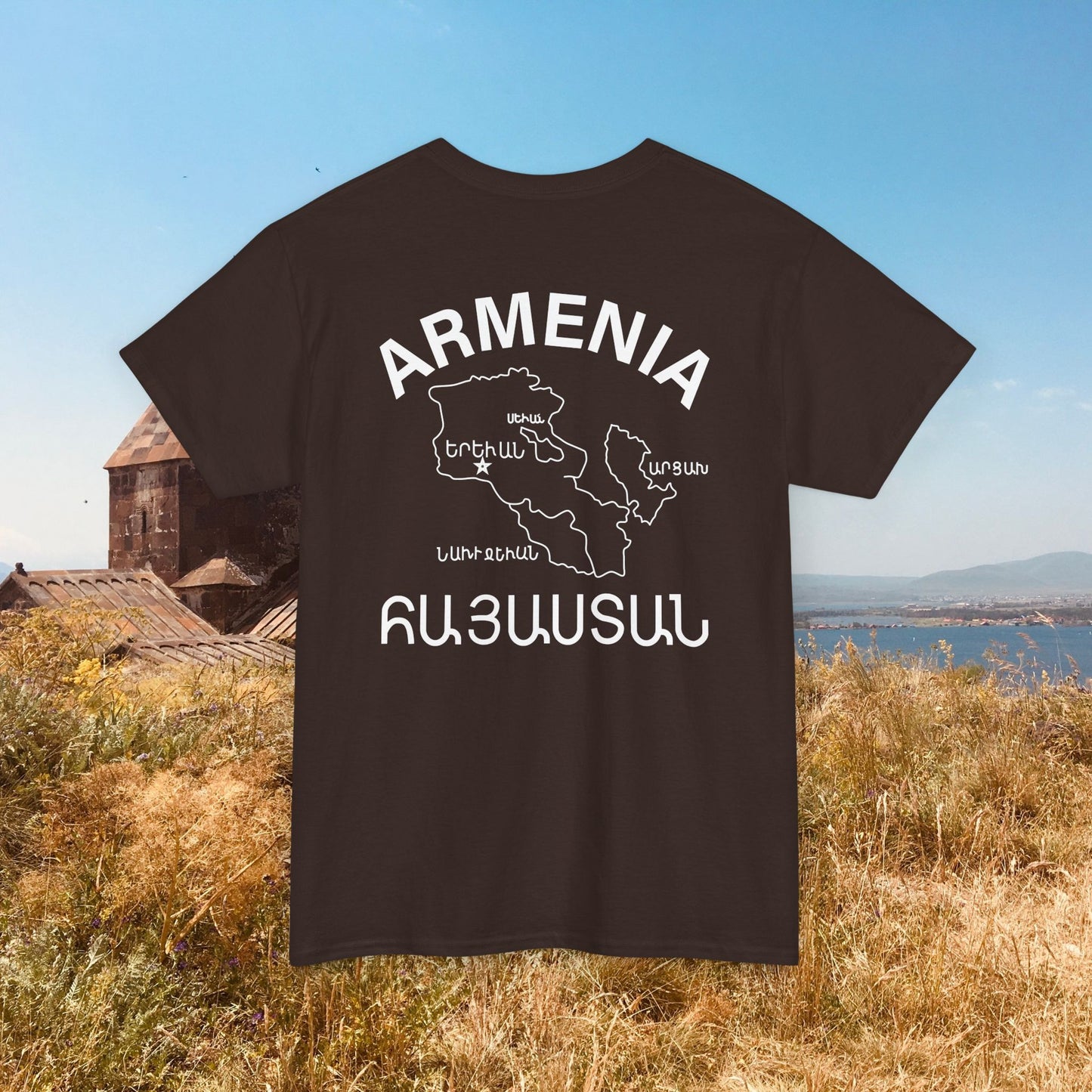 Vintage Armenia Design Unisex Heavy Cotton Tee, T-Shirt