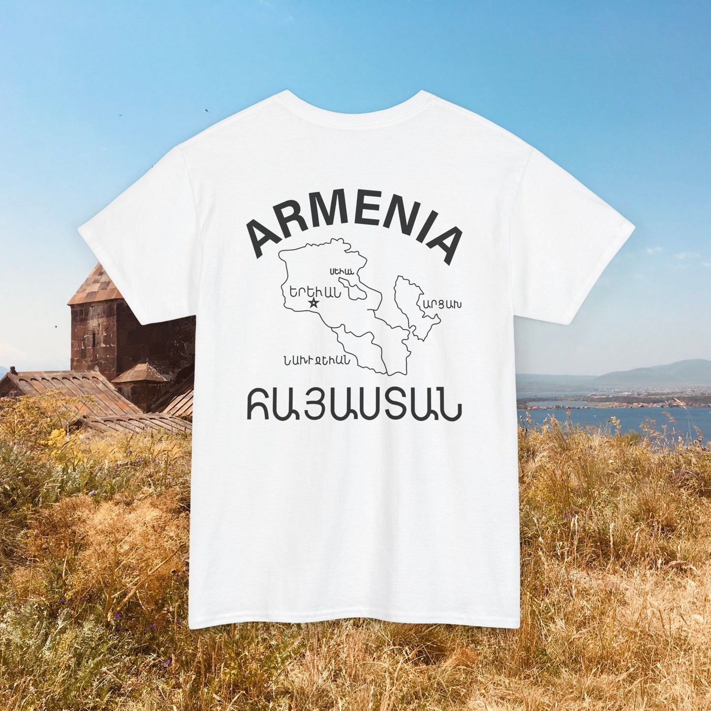 Vintage Armenia Design Unisex Heavy Cotton Tee, T-Shirt