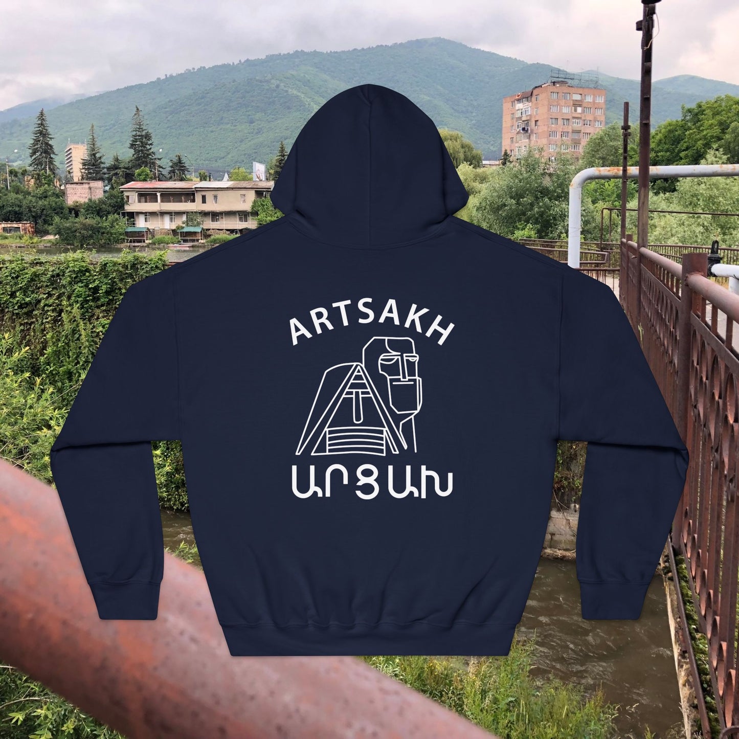 Vintage Artsakh Design Unisex Hoodie Sweatshirt Sweater