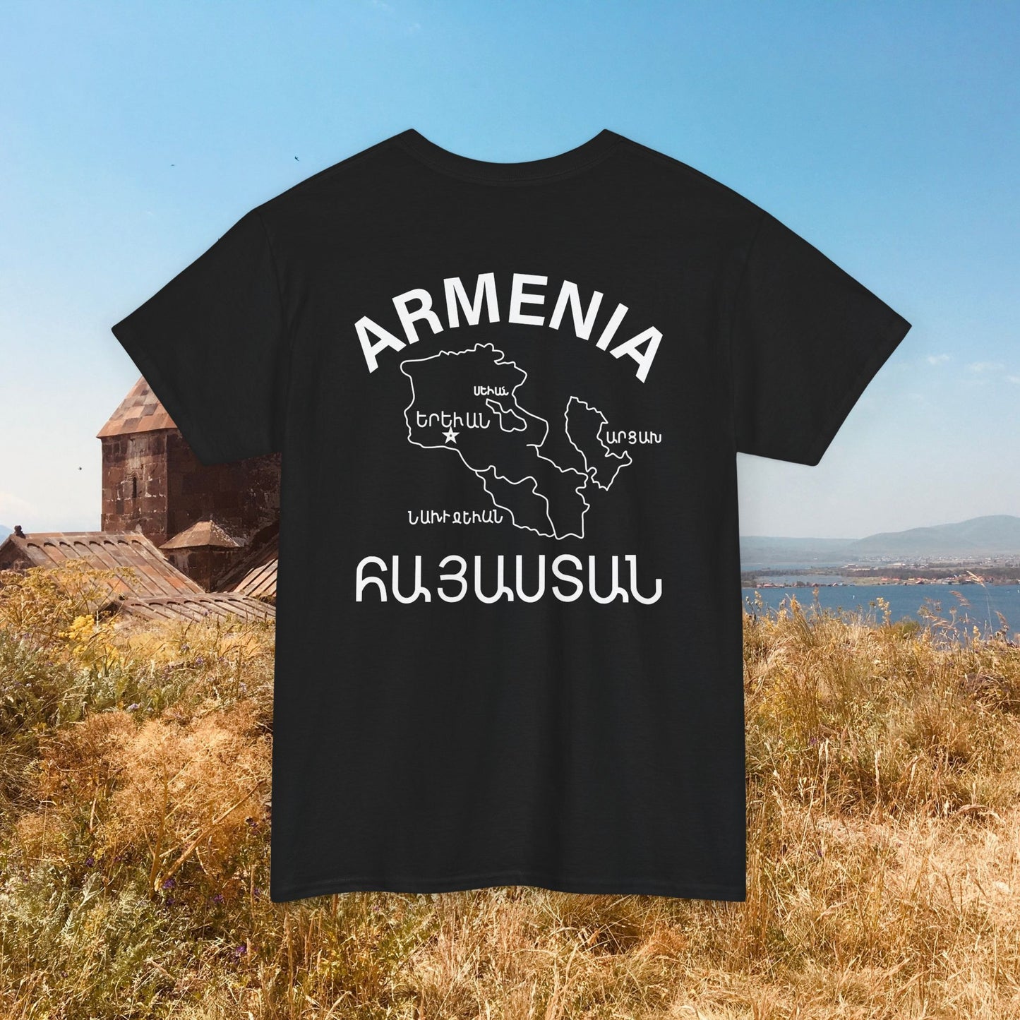 Vintage Armenia Design Unisex Heavy Cotton Tee, T-Shirt