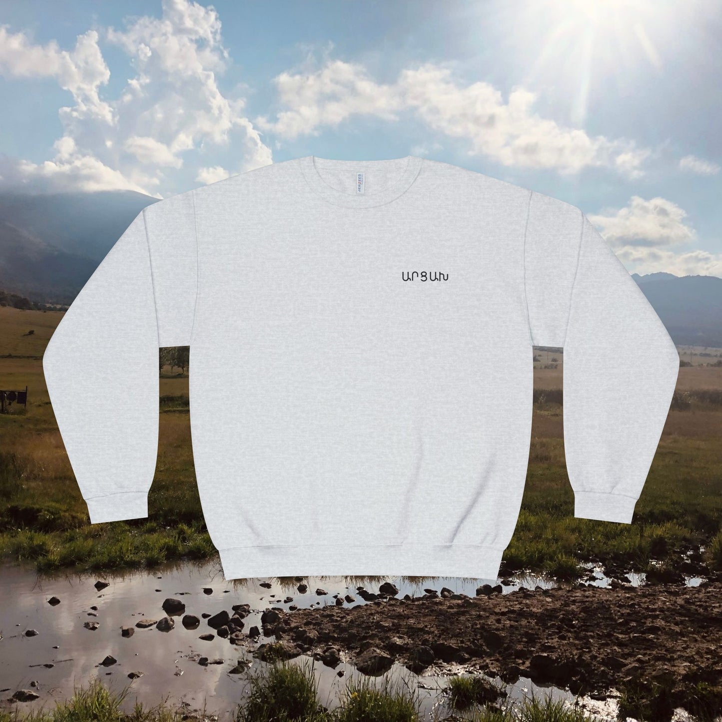 Vintage Artsakh Design Unisex Crewneck Sweatshirt Sweater