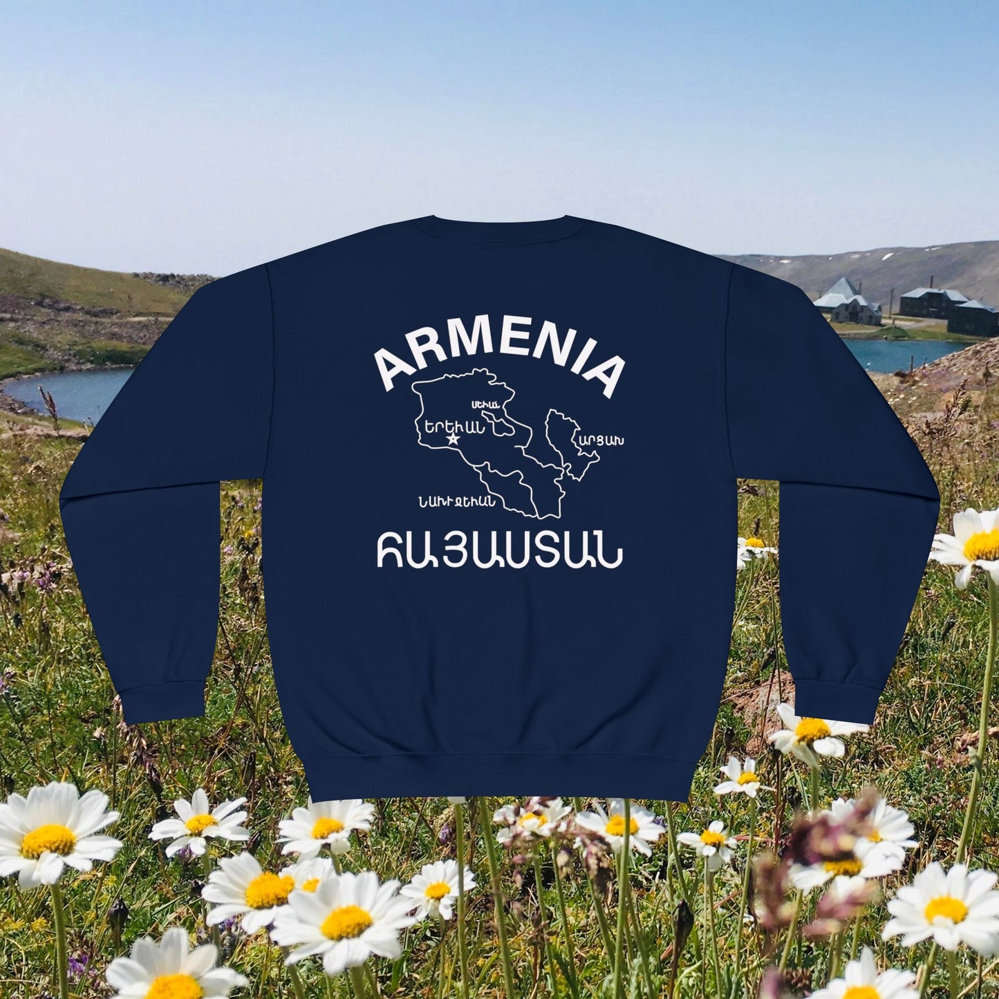 Vintage Armenia Design Unisex Crewneck Sweatshirt Sweater