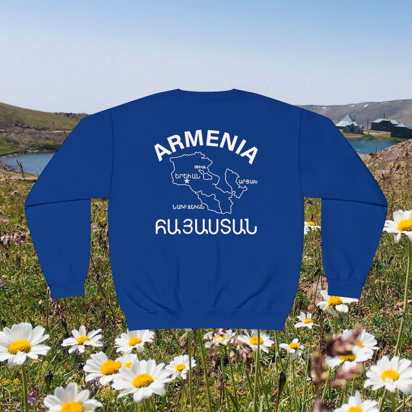 Vintage Armenia Design Unisex Crewneck Sweatshirt Sweater
