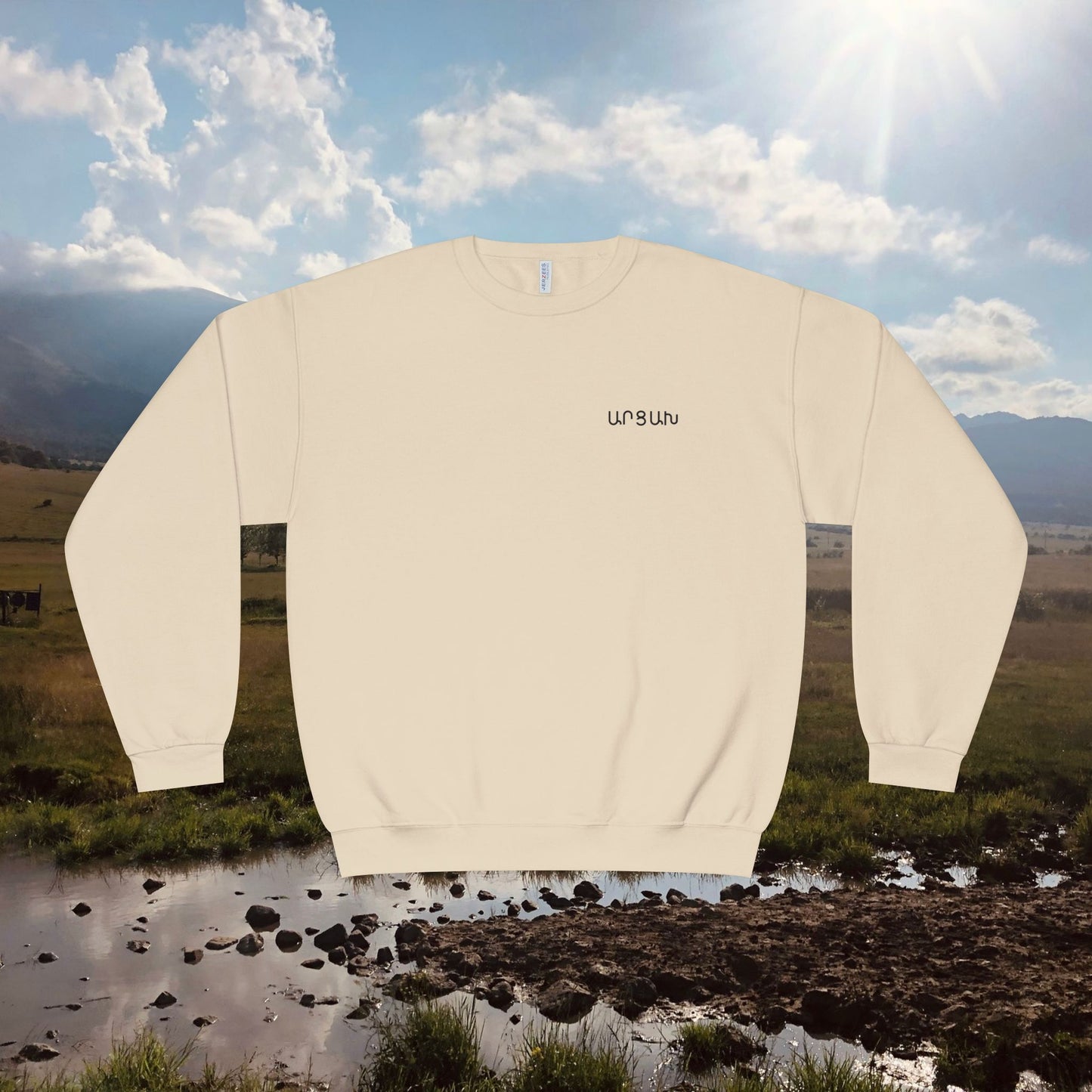 Vintage Artsakh Design Unisex Crewneck Sweatshirt Sweater