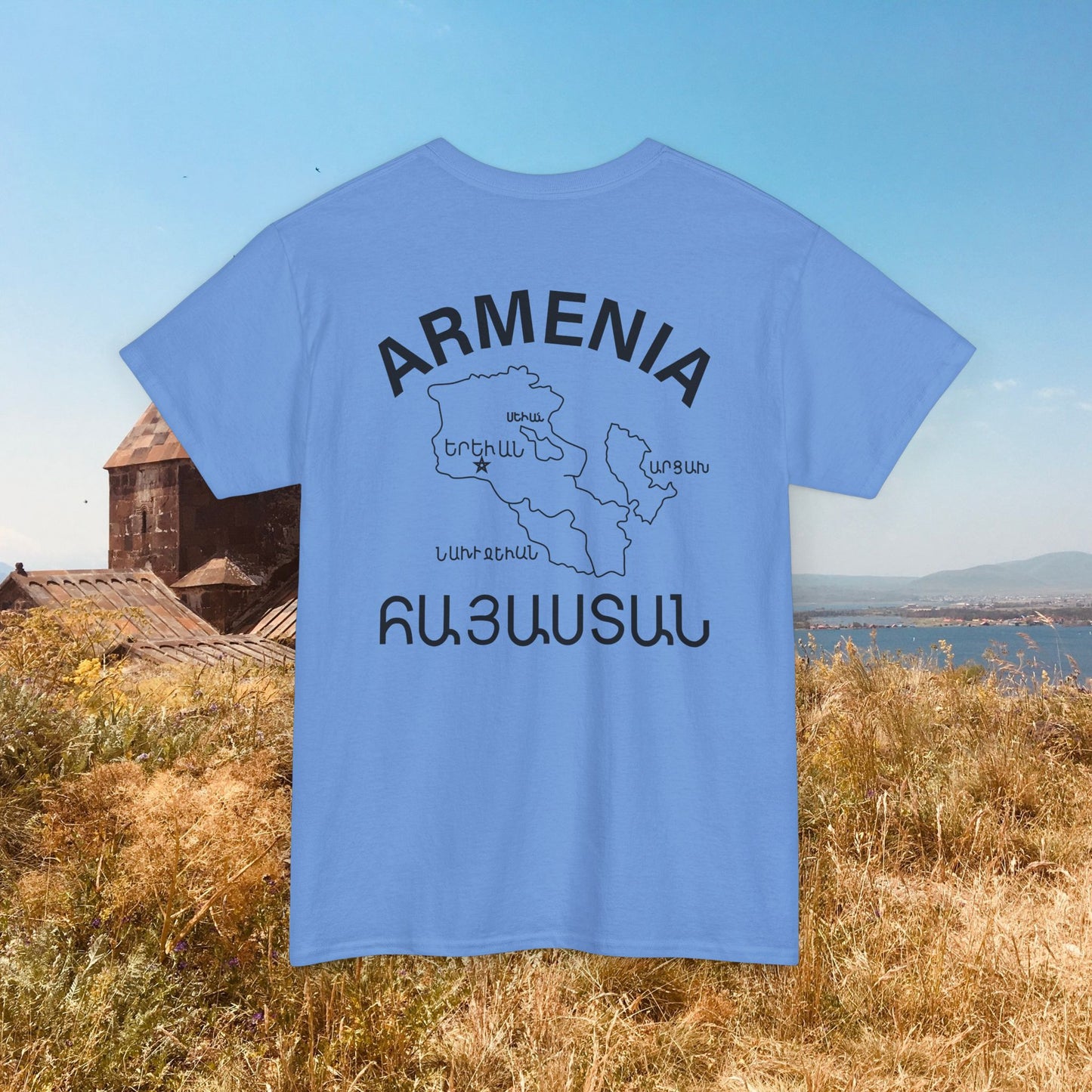 Vintage Armenia Design Unisex Heavy Cotton Tee, T-Shirt