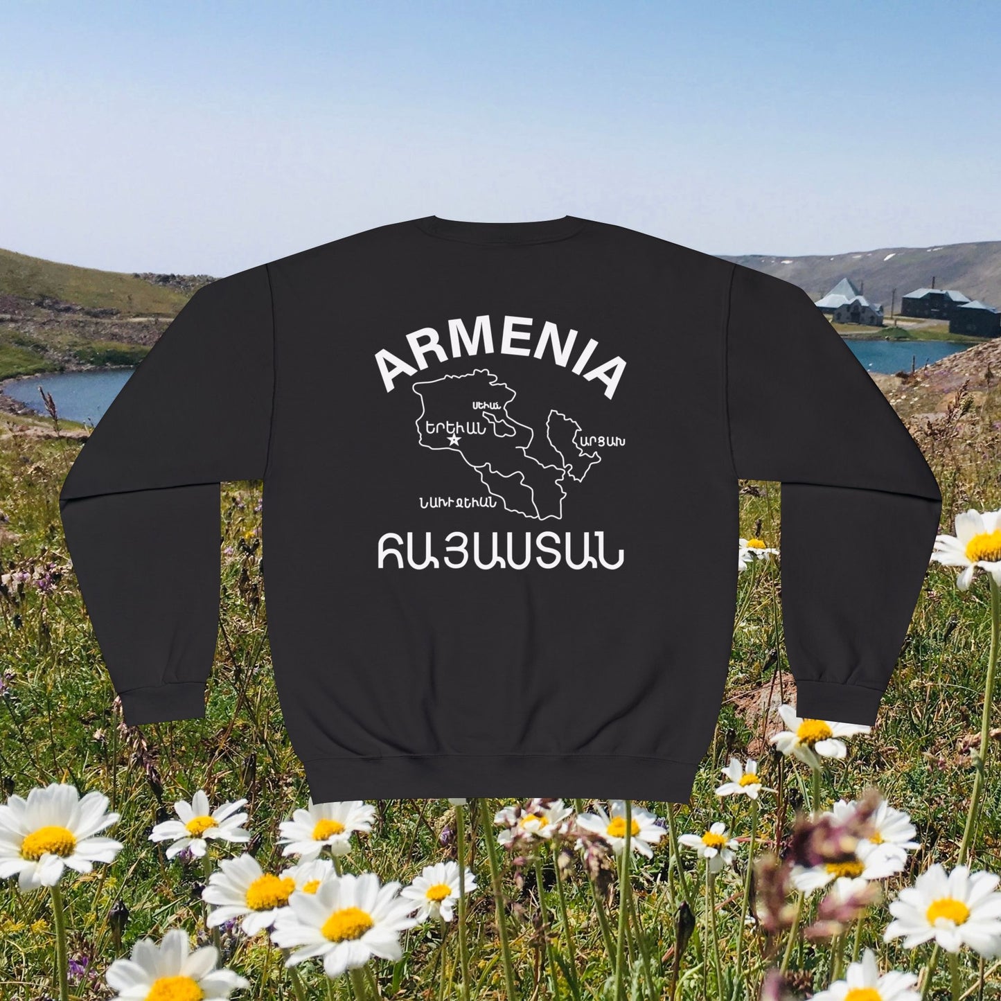 Vintage Armenia Design Unisex Crewneck Sweatshirt Sweater