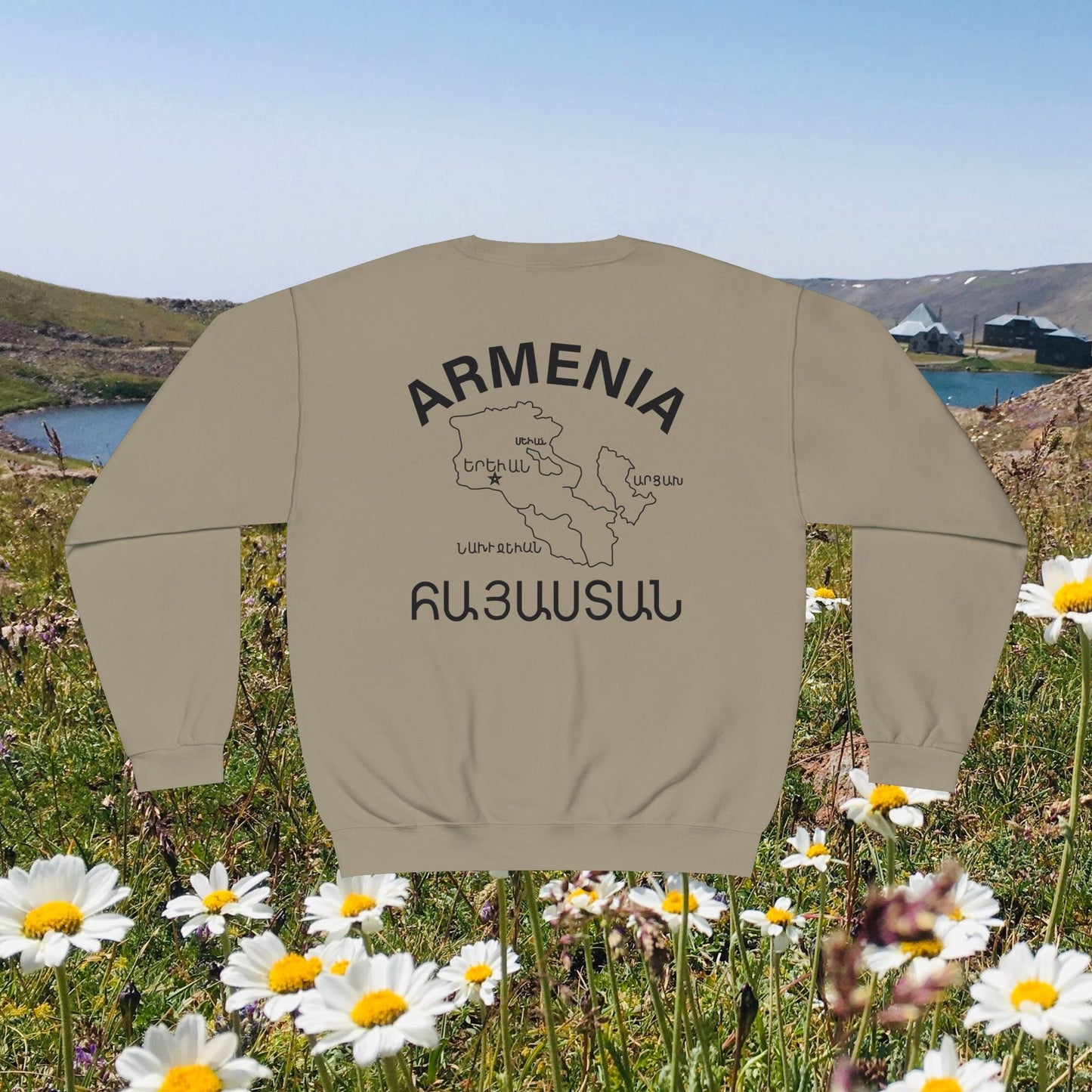Vintage Armenia Design Unisex Crewneck Sweatshirt Sweater
