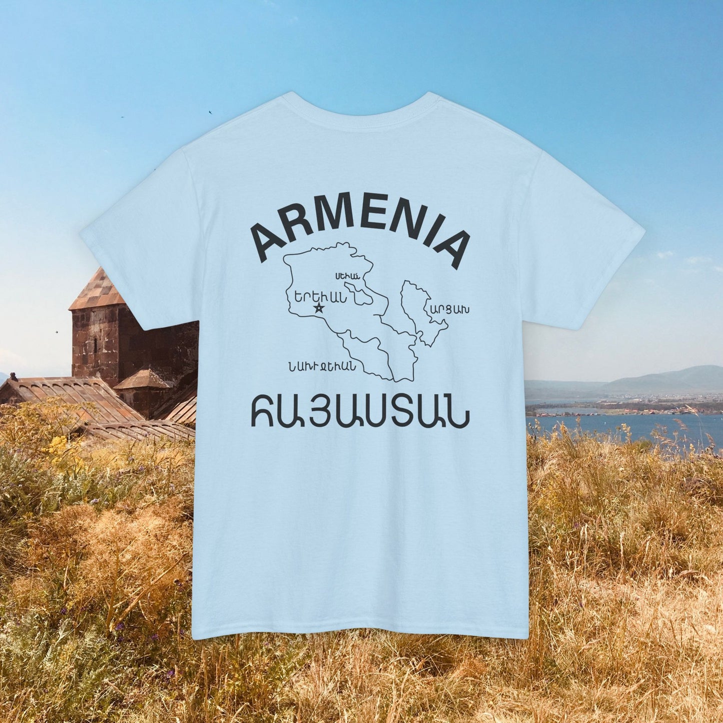 Vintage Armenia Design Unisex Heavy Cotton Tee, T-Shirt