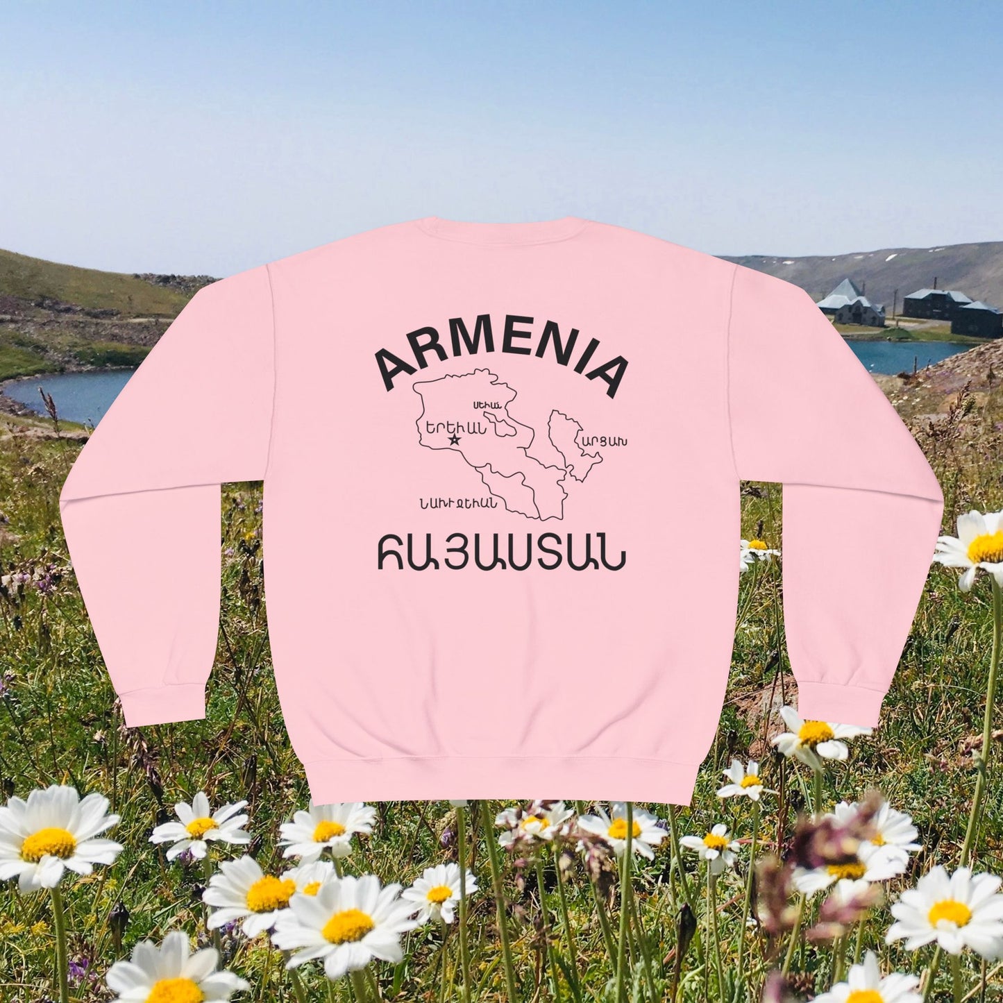 Vintage Armenia Design Unisex Crewneck Sweatshirt Sweater