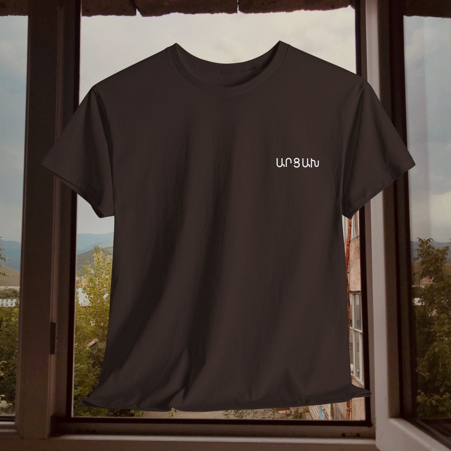 Vintage Artsakh Design Unisex Heavy Cotton Tee, T-Shirt