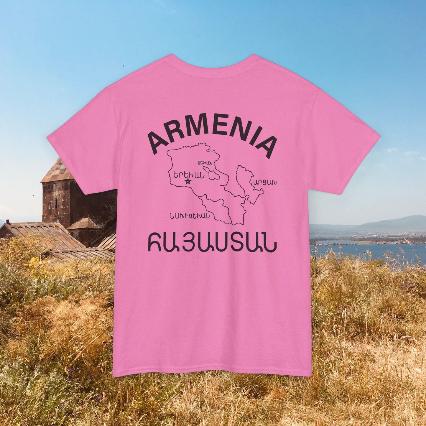 Vintage Armenia Design Unisex Heavy Cotton Tee, T-Shirt