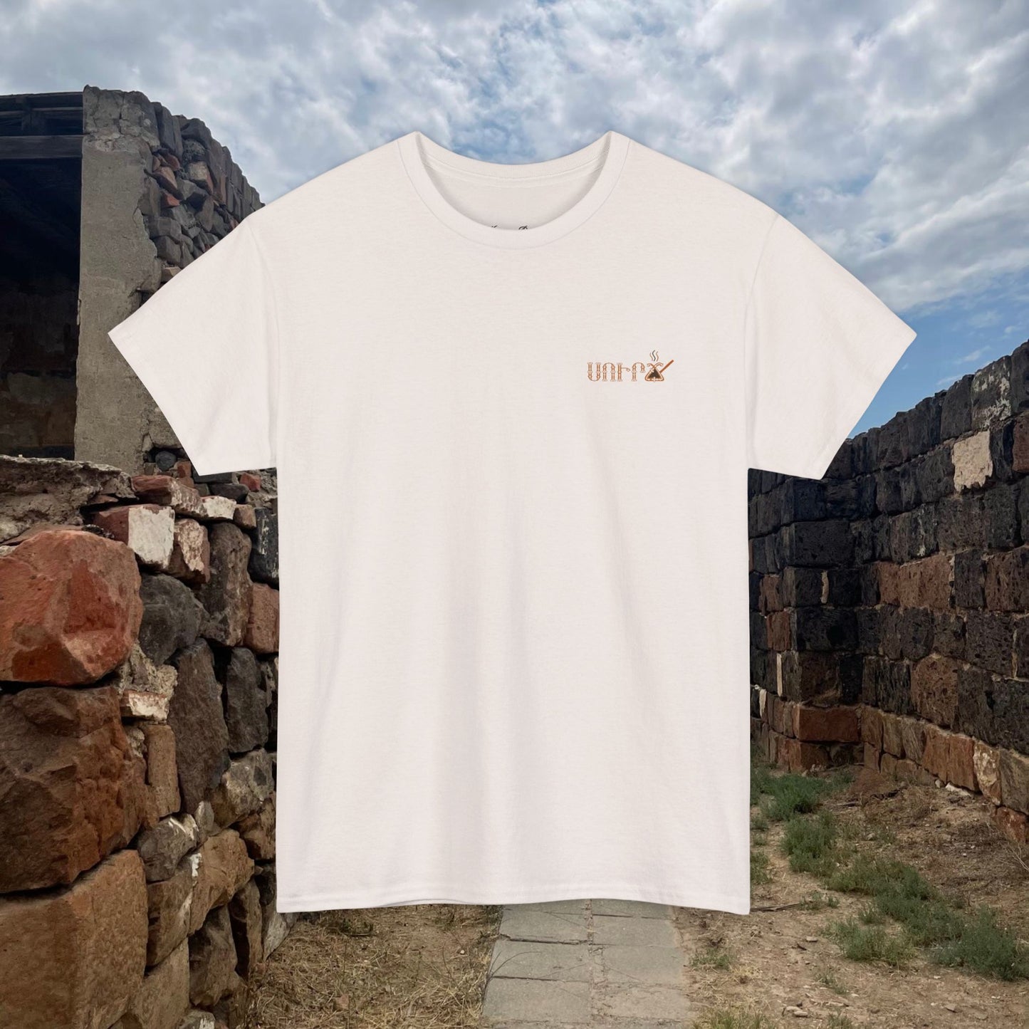 Urartu Coffee Armenian Design Unisex Heavy Cotton Tee, T-Shirt