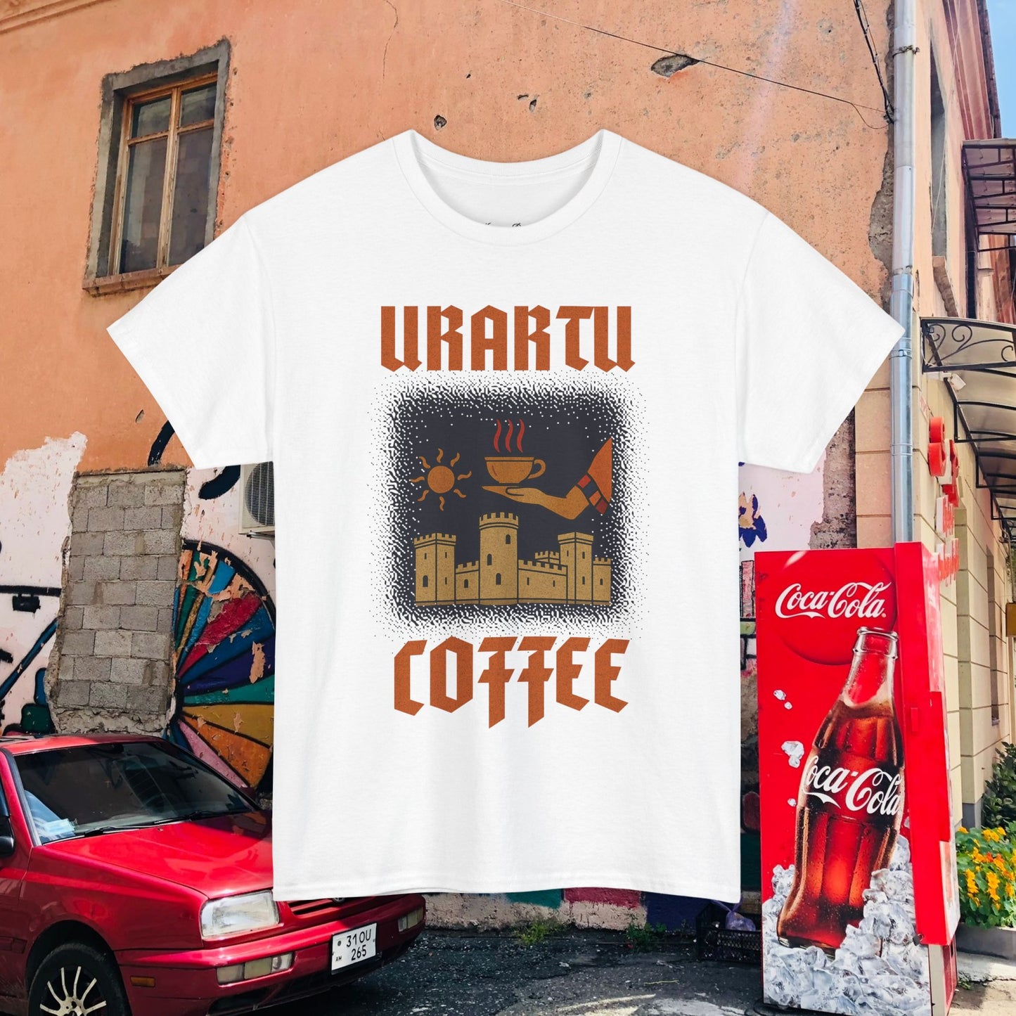 Urartu Coffee Graphic Design Unisex T-Shirt, Classic Tee