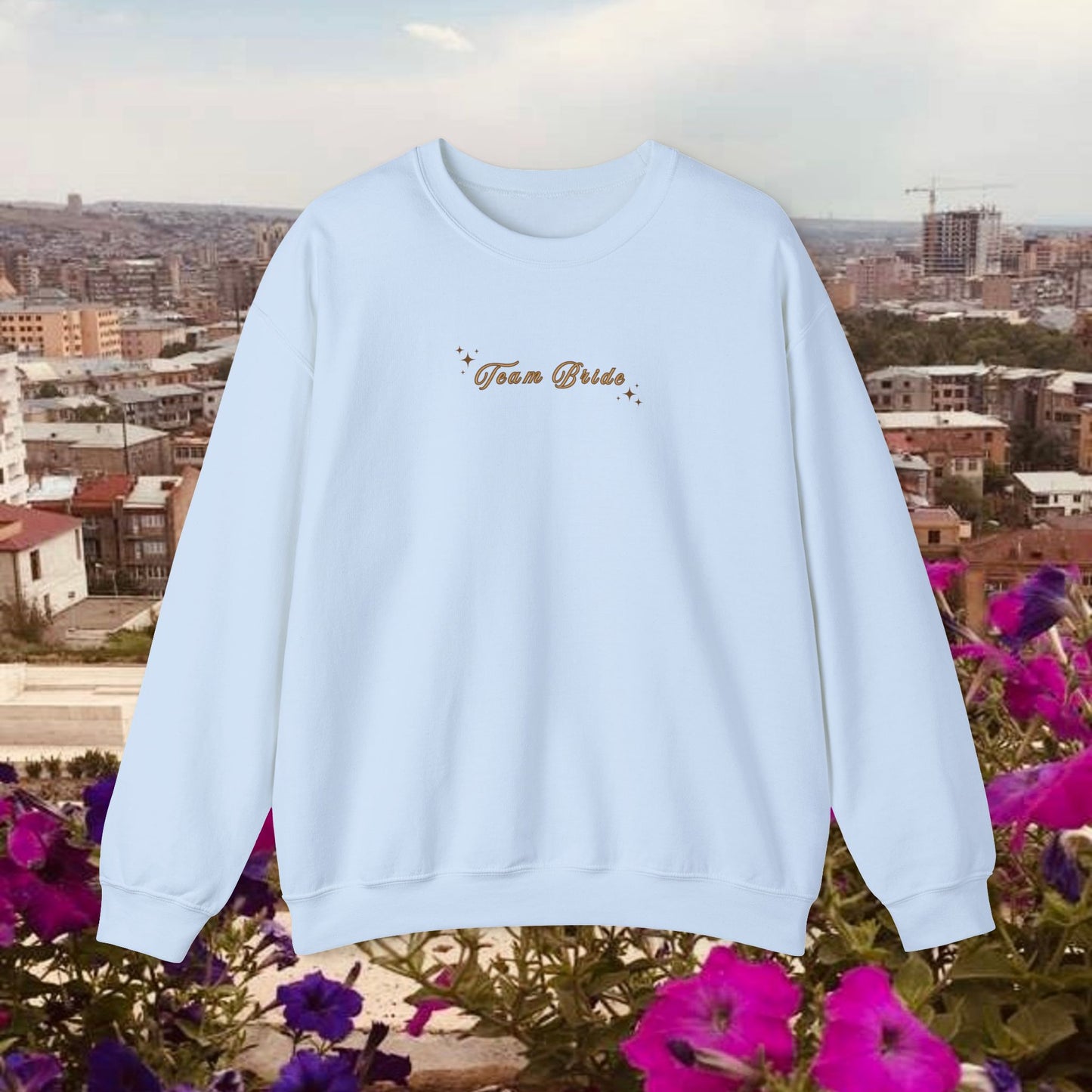 "Team Bride" Armenian Bride Design Bridesmaid Crewneck Sweater, Sweatshirt