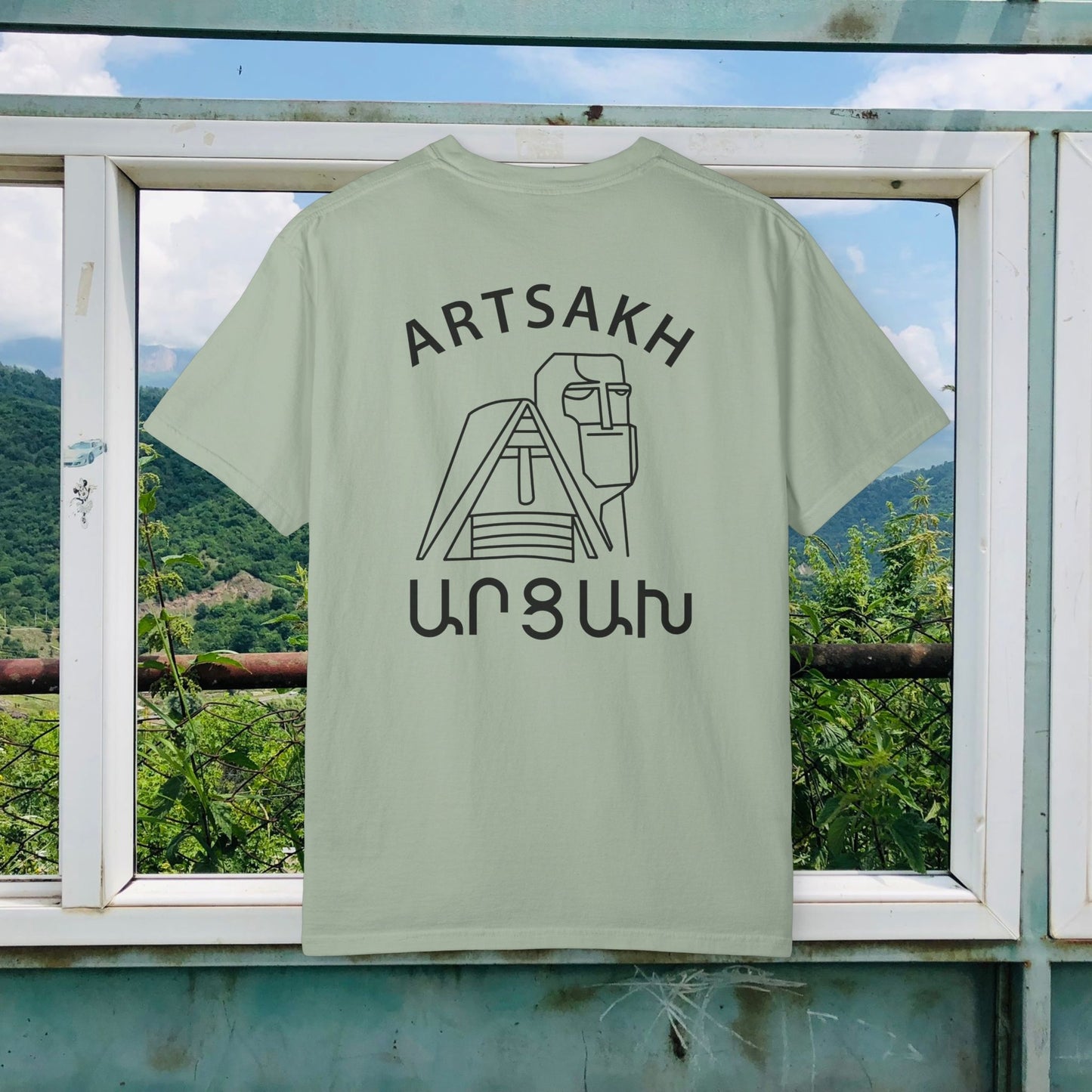 Vintage Artsakh Design Unisex T-Shirt, Classic Tee