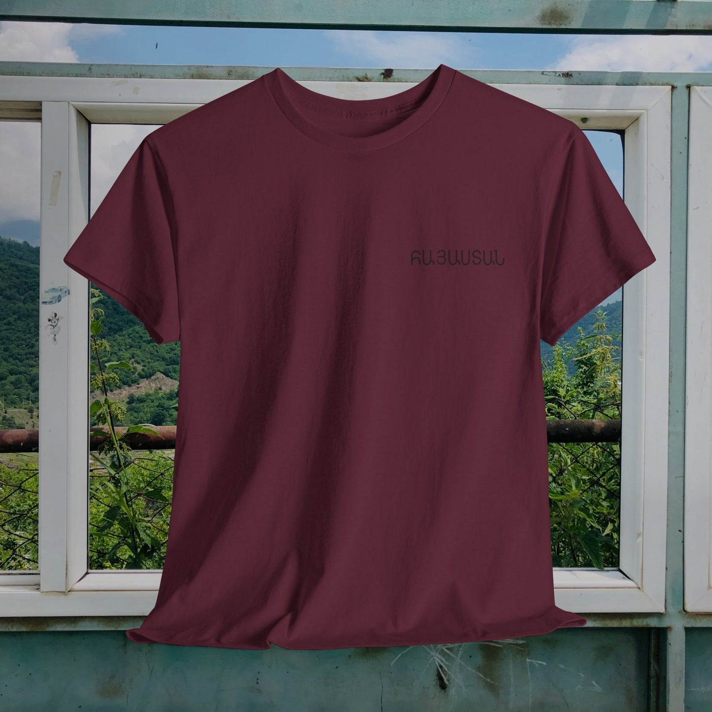 Hayasdan Unisex Heavy Cotton Tee, Front Design Only