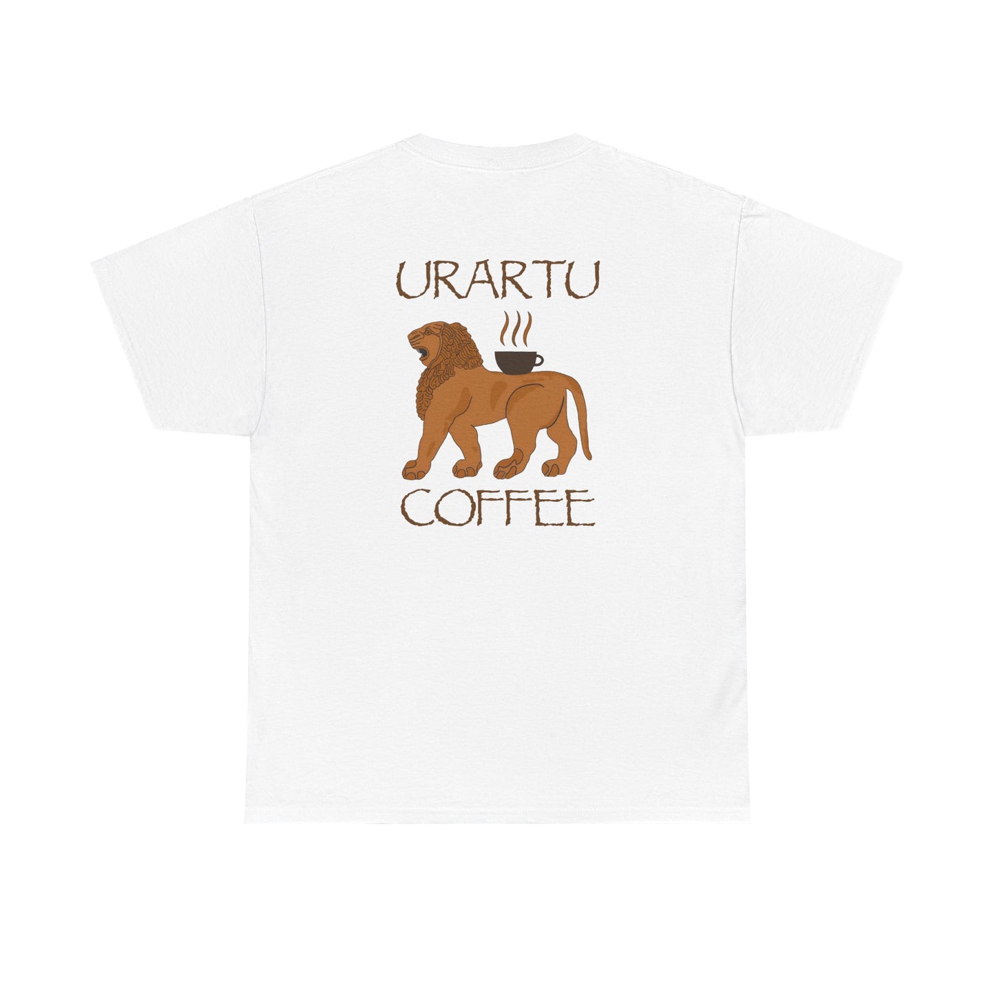 Urartu Coffeehouse English Design Unisex Heavy Cotton T-Shirt, Classic Tee