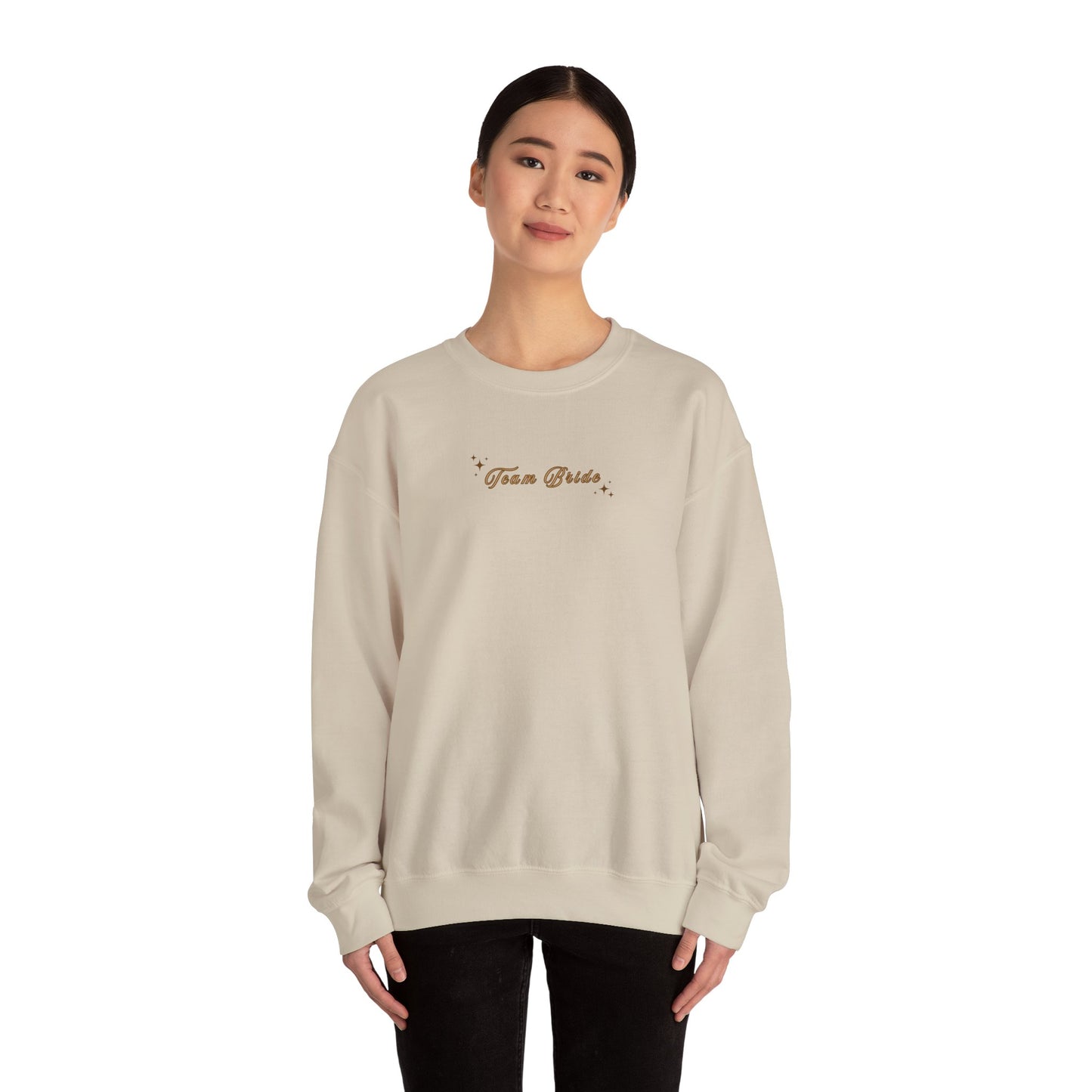 "Team Bride" Armenian Bride Design Bridesmaid Crewneck Sweater, Sweatshirt