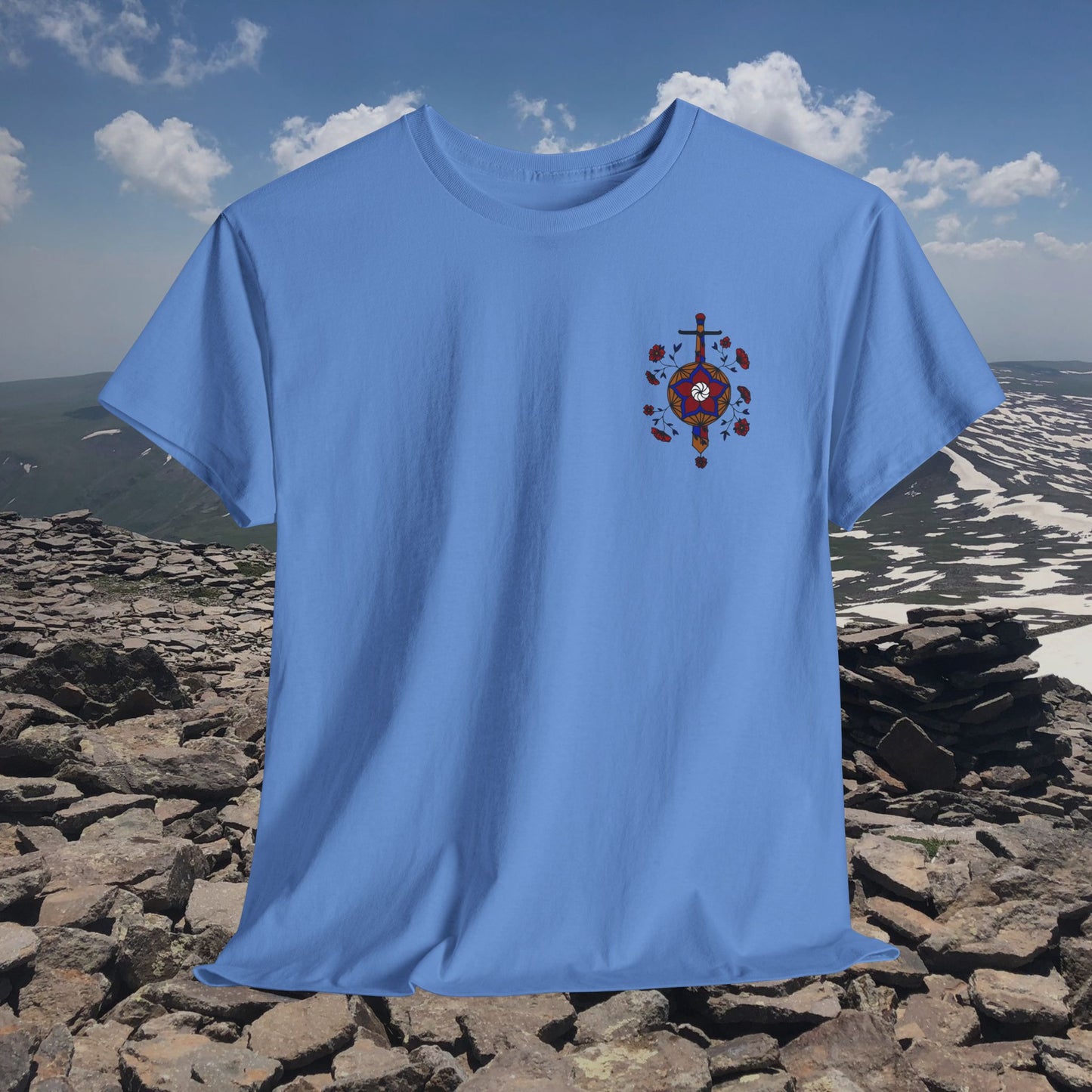 Sosé Mayrig Design Unisex Heavy Cotton Tee, Front Design Only