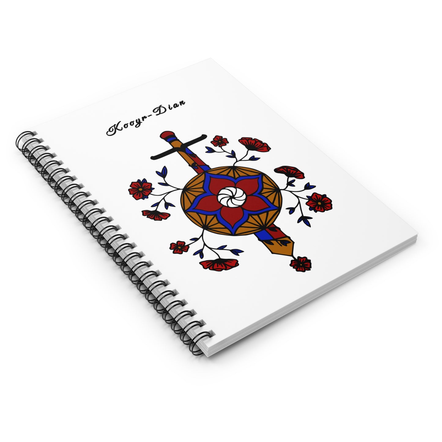 Sosé Mayrig Design Spiral Notebook - Ruled Line