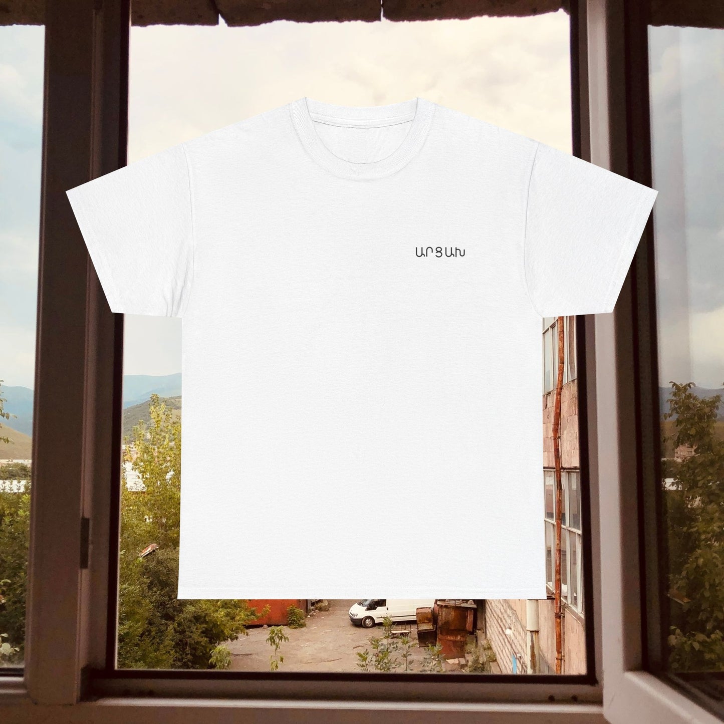 Artsakh Unisex Heavy Cotton Tee, Front Design Only