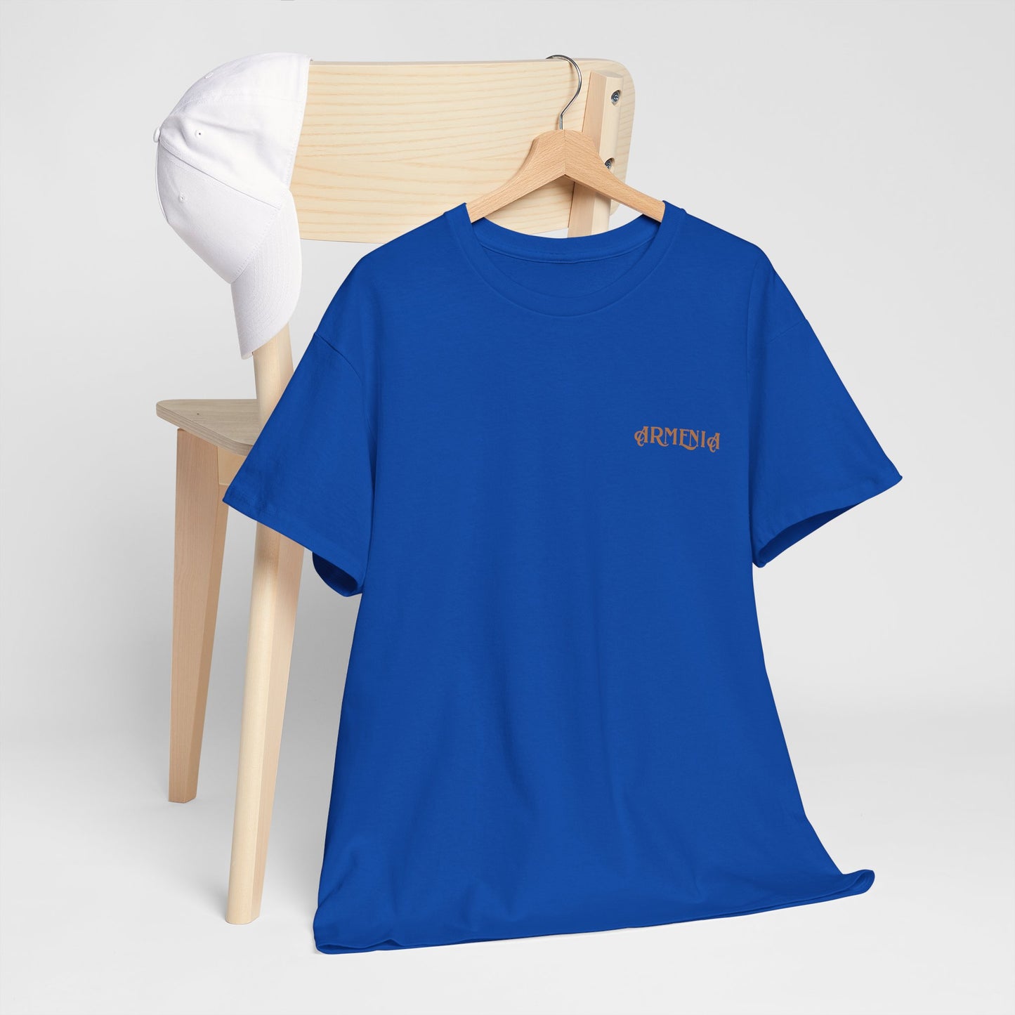Armenia Unisex Heavy Cotton Tee, Front Design Only