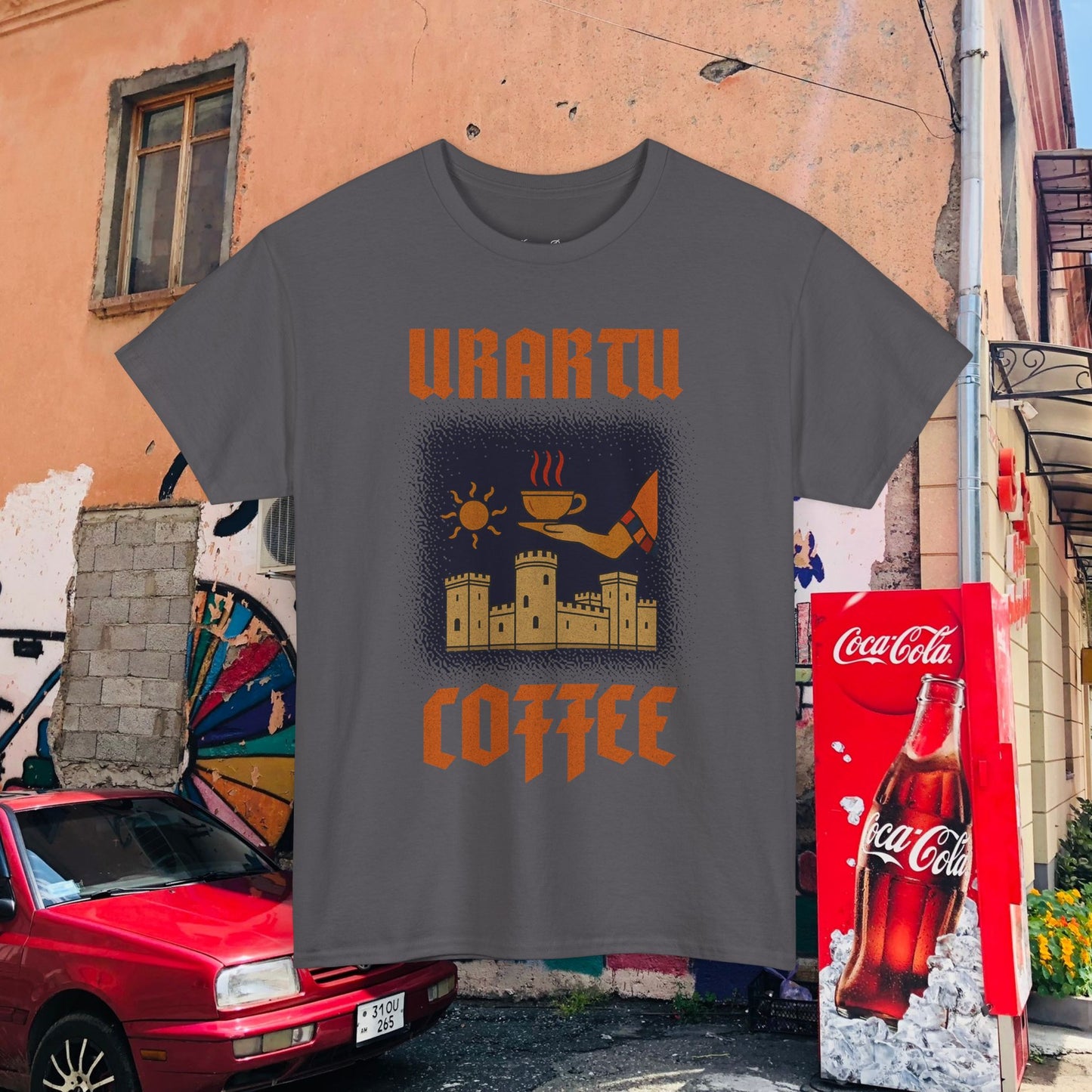 Urartu Coffee Graphic Design Unisex T-Shirt, Classic Tee