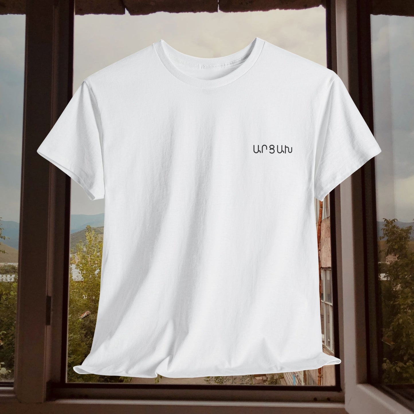 Vintage Artsakh Design Unisex Heavy Cotton Tee, T-Shirt
