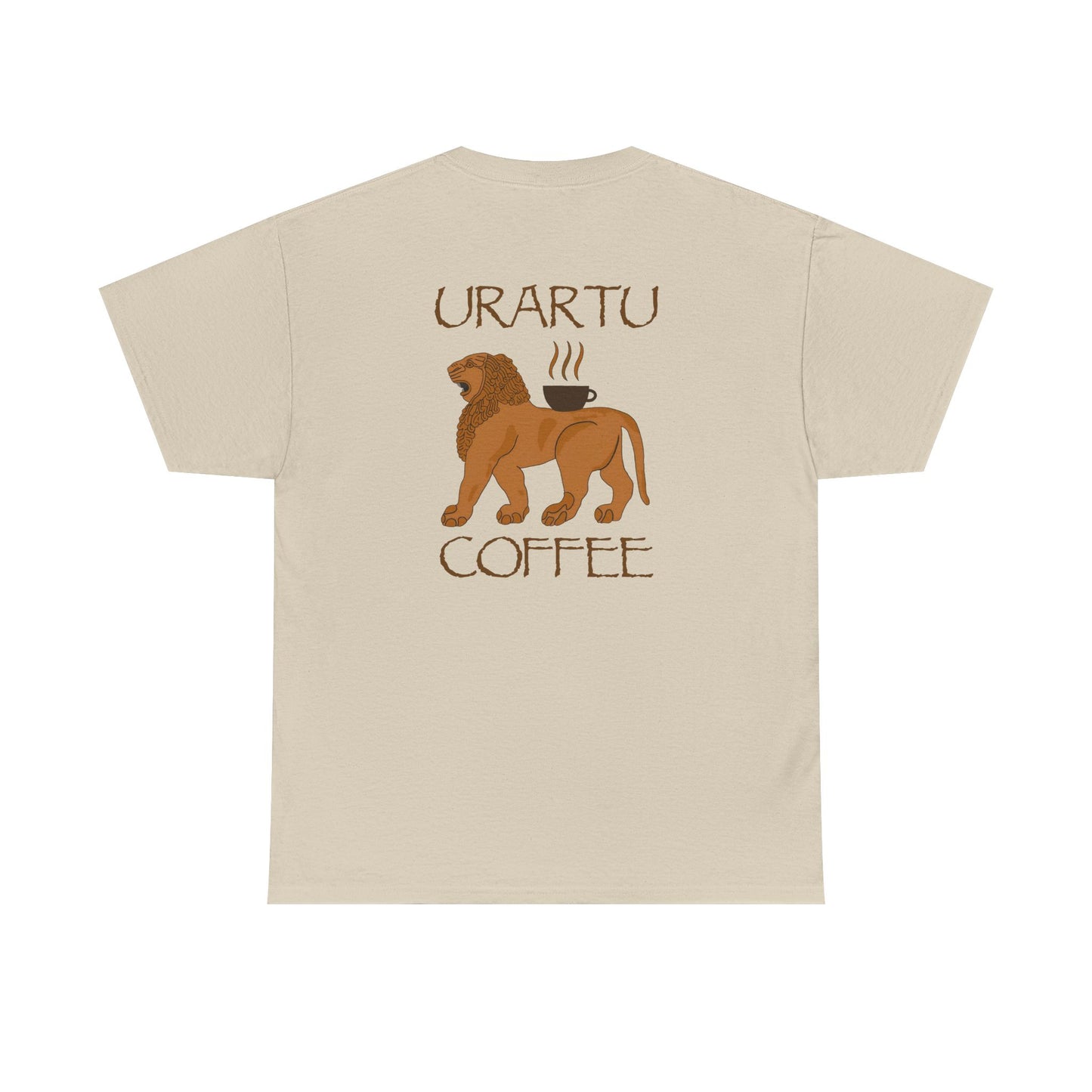 Urartu Coffeehouse English Design Unisex Heavy Cotton T-Shirt, Classic Tee