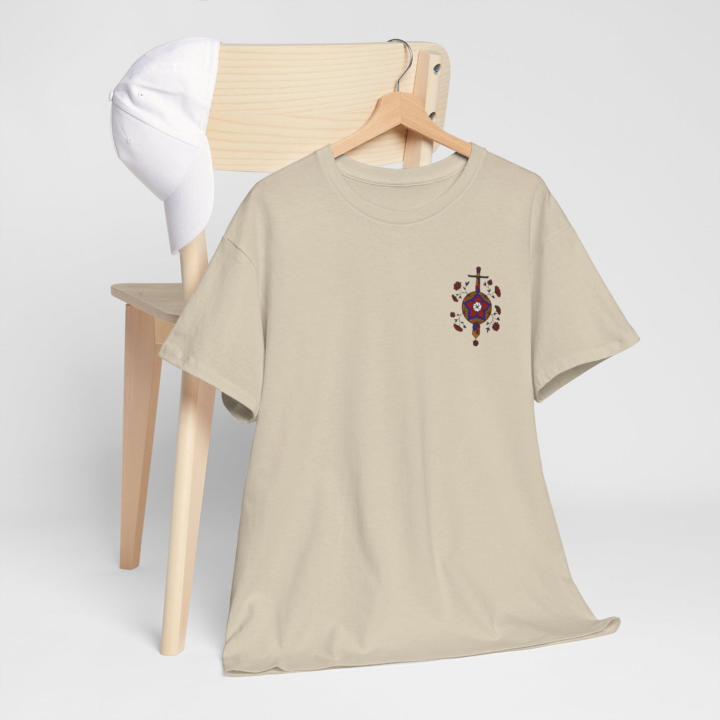 Sosé Mayrig Design Unisex Heavy Cotton Tee, Front Design Only