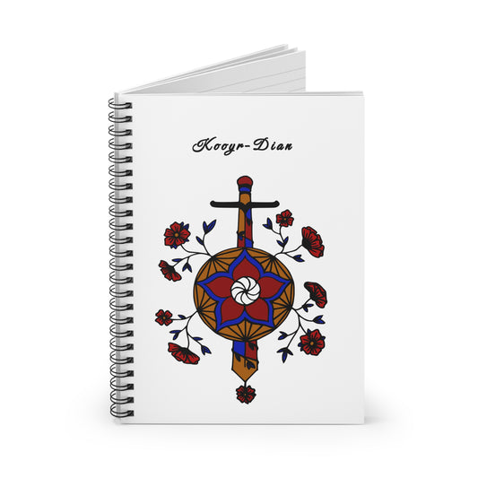 Sosé Mayrig Design Spiral Notebook - Ruled Line