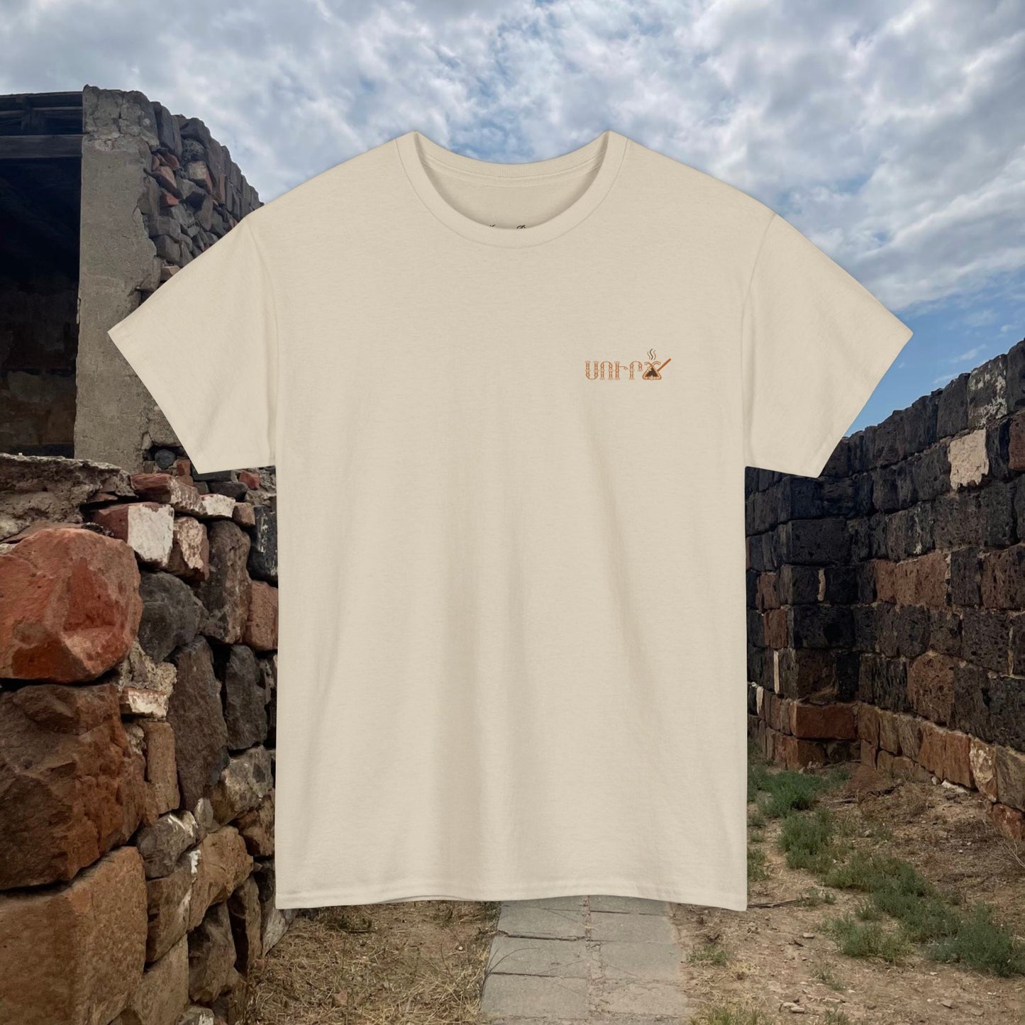 Urartu Coffeehouse English Design Unisex Heavy Cotton T-Shirt, Classic Tee