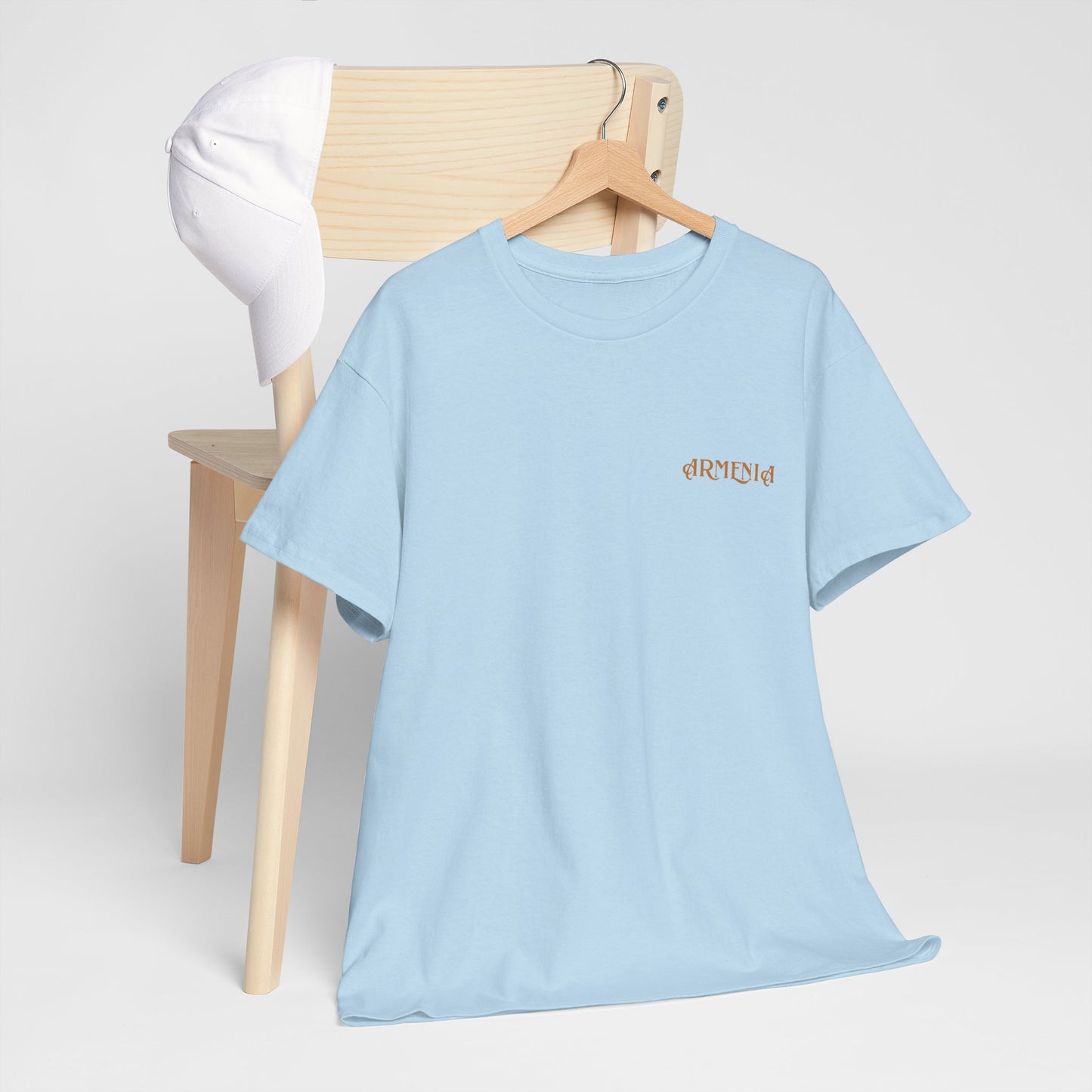 Armenia Unisex Heavy Cotton Tee, Front Design Only