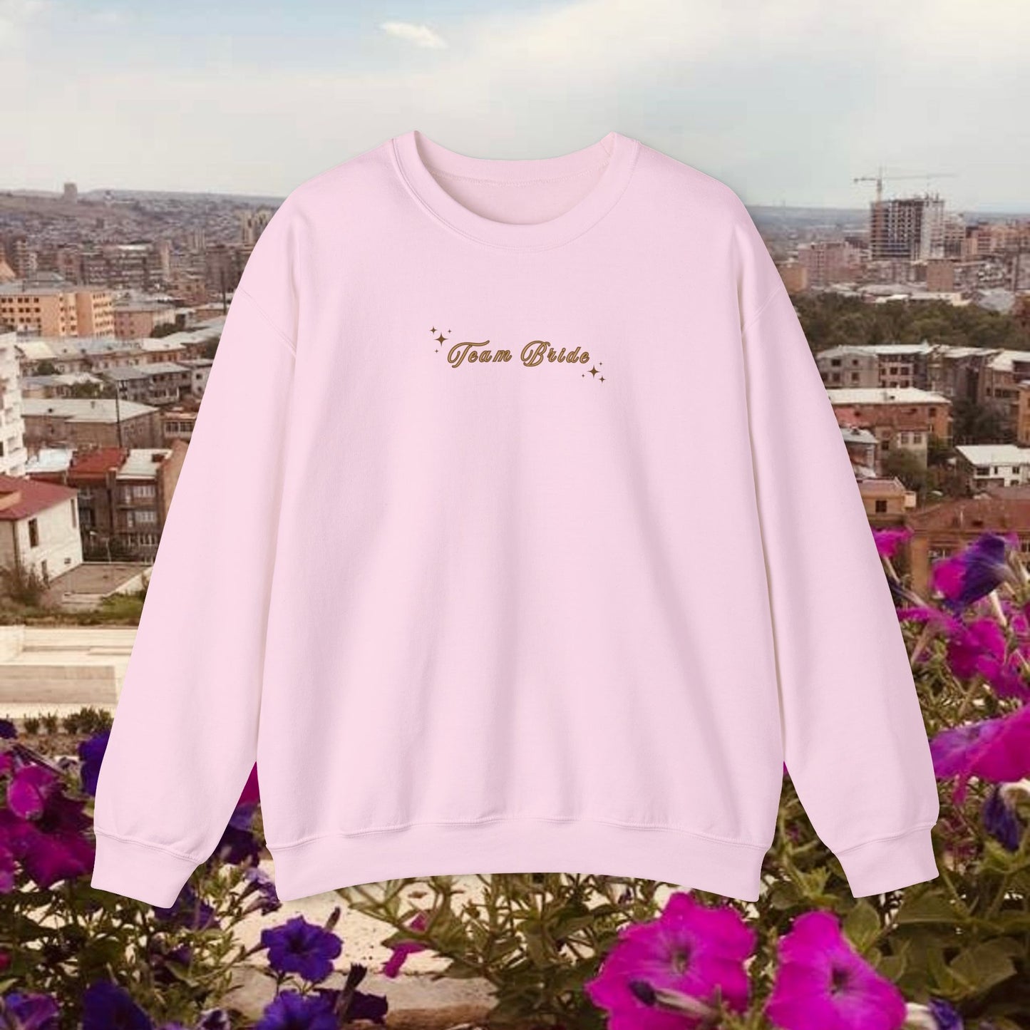 "Team Bride" Armenian Bride Design Bridesmaid Crewneck Sweater, Sweatshirt