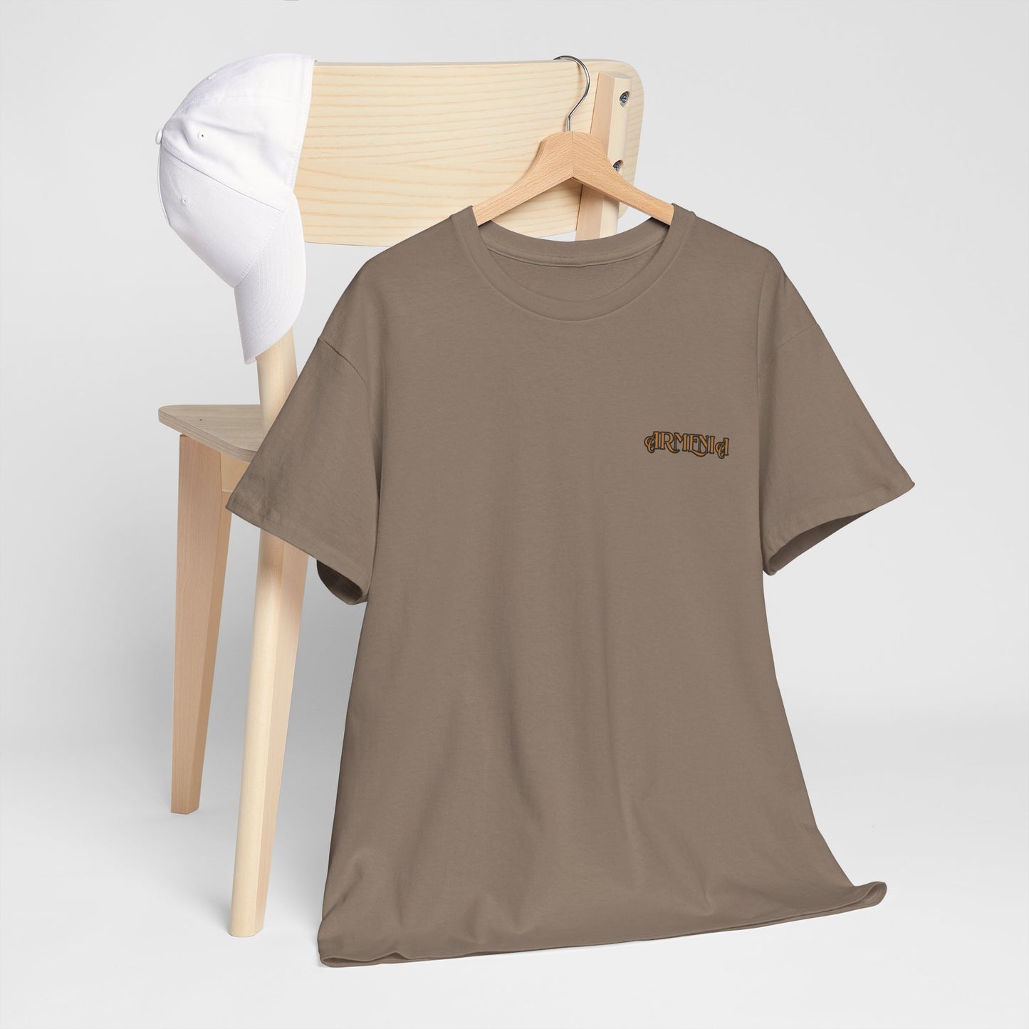 Armenia Unisex Heavy Cotton Tee, Front Design Only