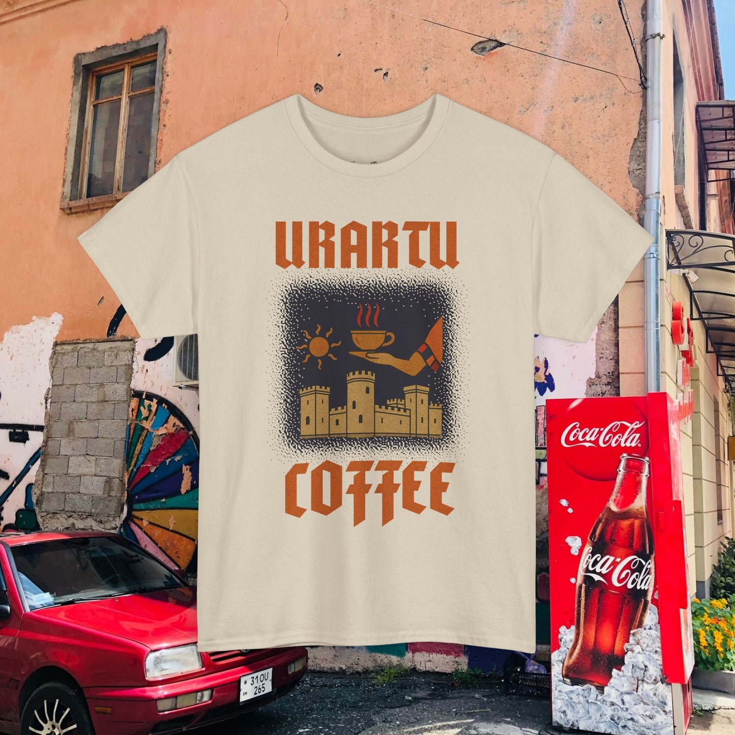 Urartu Coffee Graphic Design Unisex T-Shirt, Classic Tee