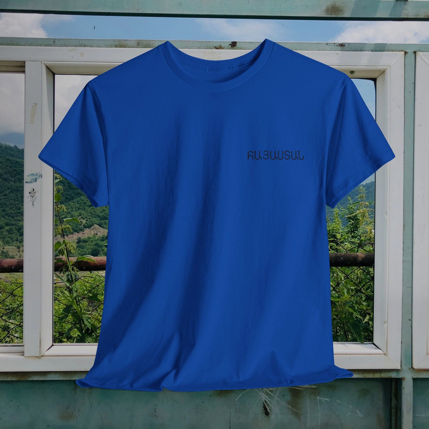 Hayasdan Unisex Heavy Cotton Tee, Front Design Only