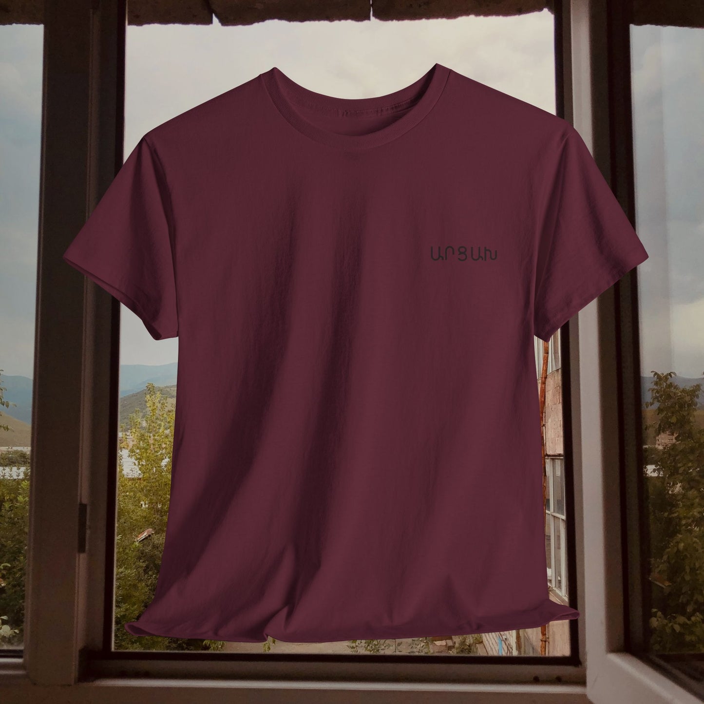 Vintage Artsakh Design Unisex Heavy Cotton Tee, T-Shirt