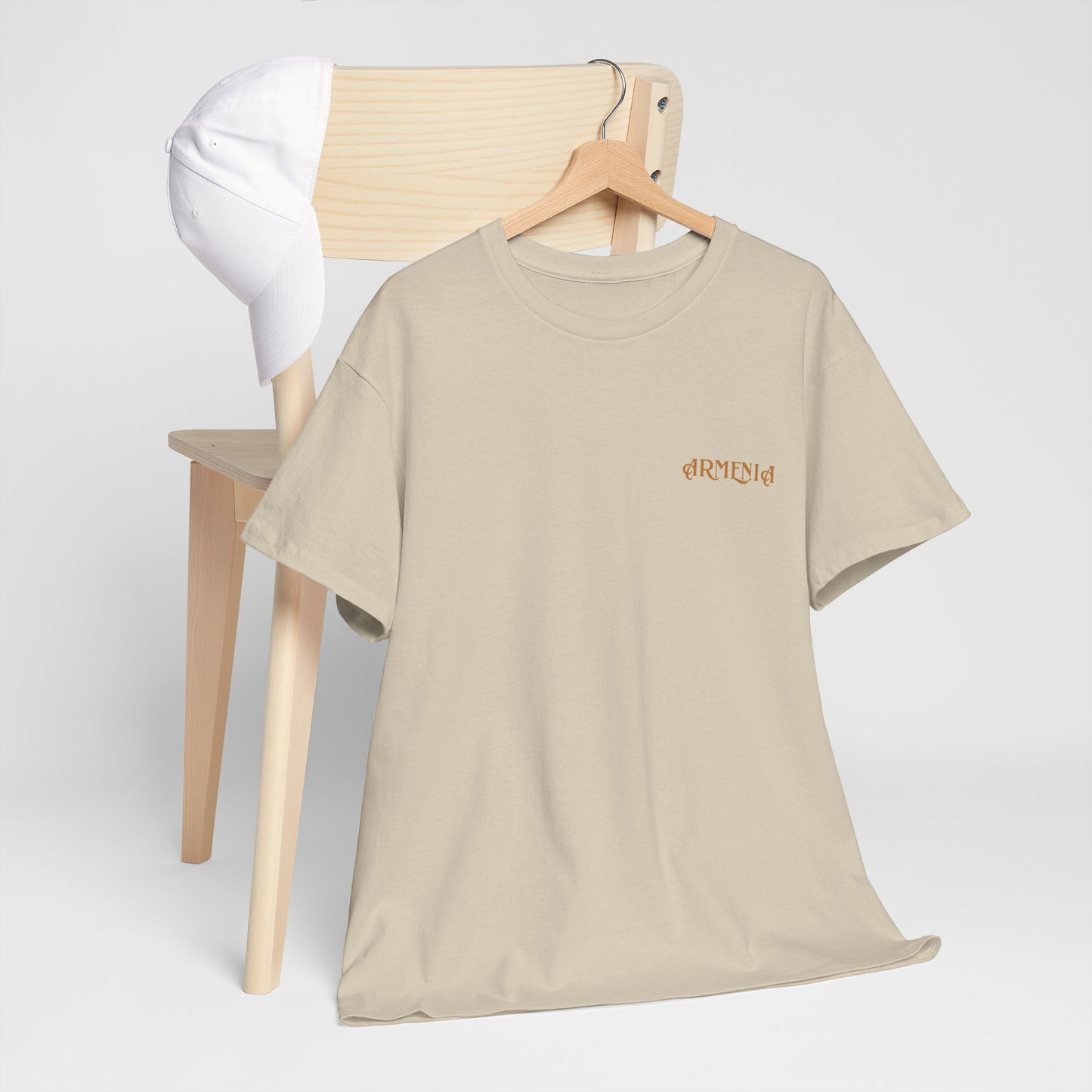 Armenia Unisex Heavy Cotton Tee, Front Design Only