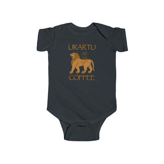 Urartu Coffee English Design Infant Fine Jersey Bodysuit, Baby Clothing