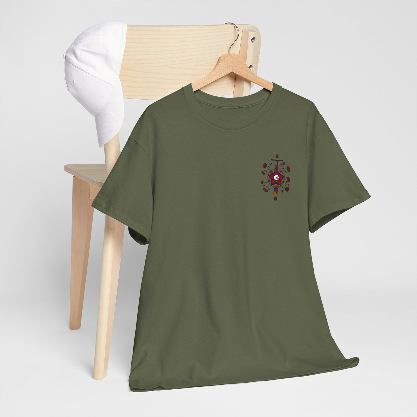 Sosé Mayrig Design Unisex Heavy Cotton Tee, Front Design Only
