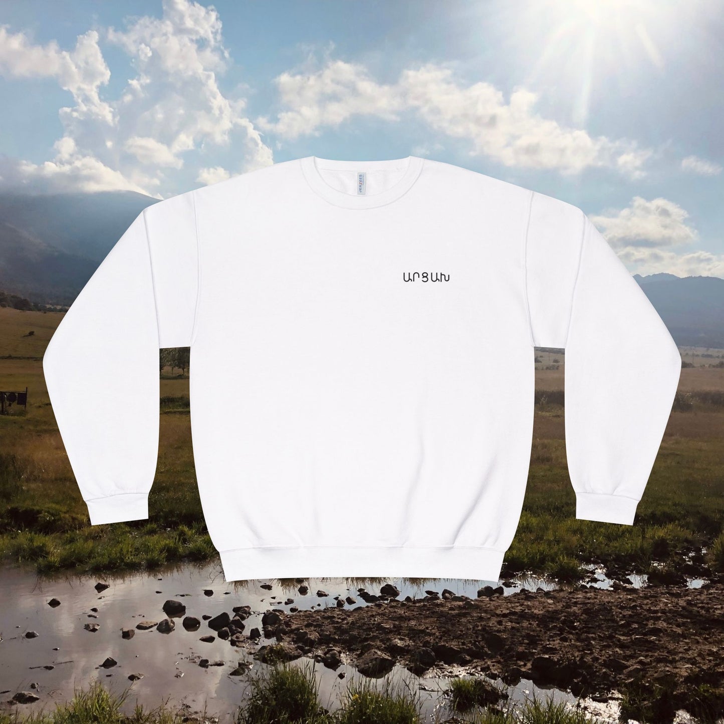 Vintage Artsakh Design Unisex Crewneck Sweatshirt Sweater