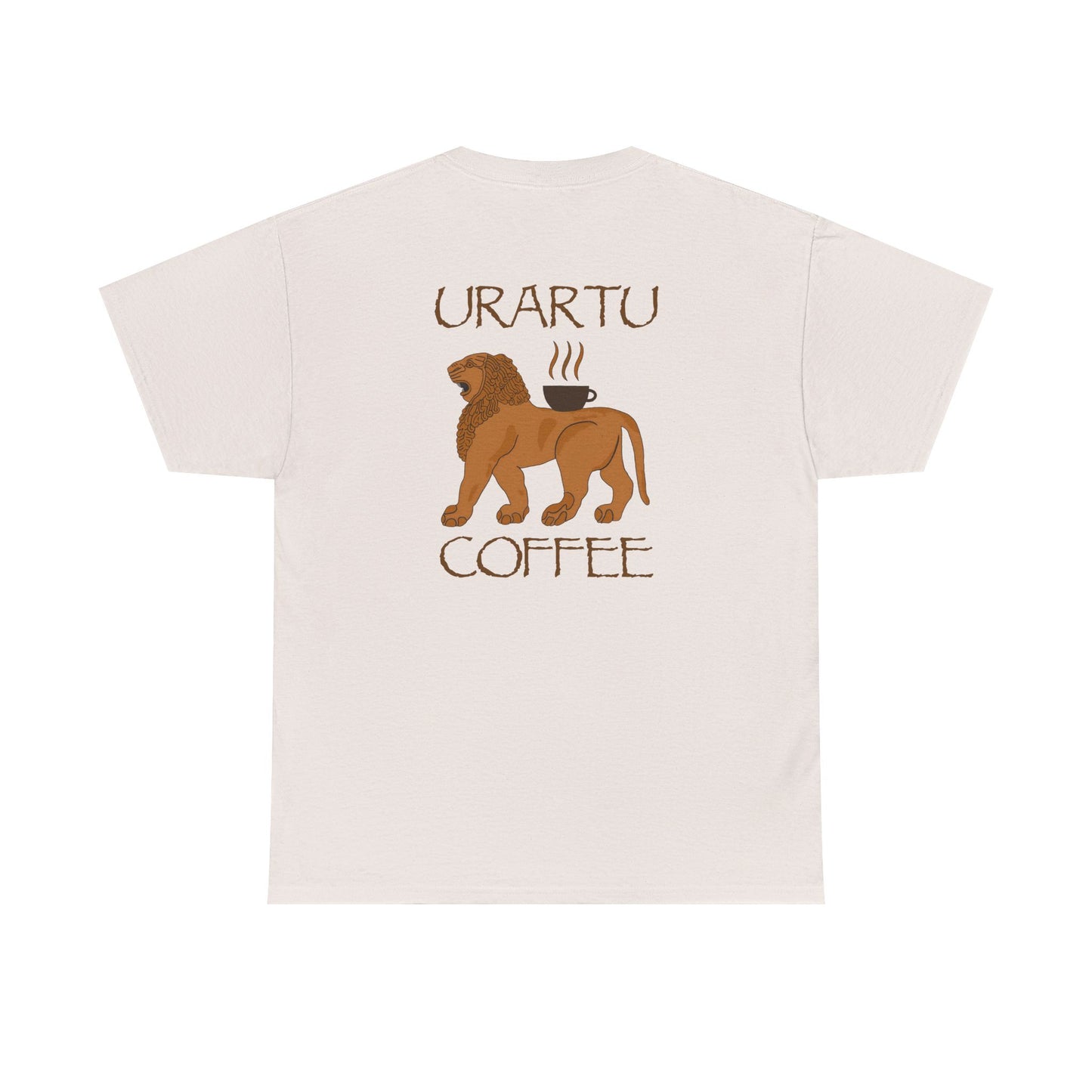 Urartu Coffeehouse English Design Unisex Heavy Cotton T-Shirt, Classic Tee