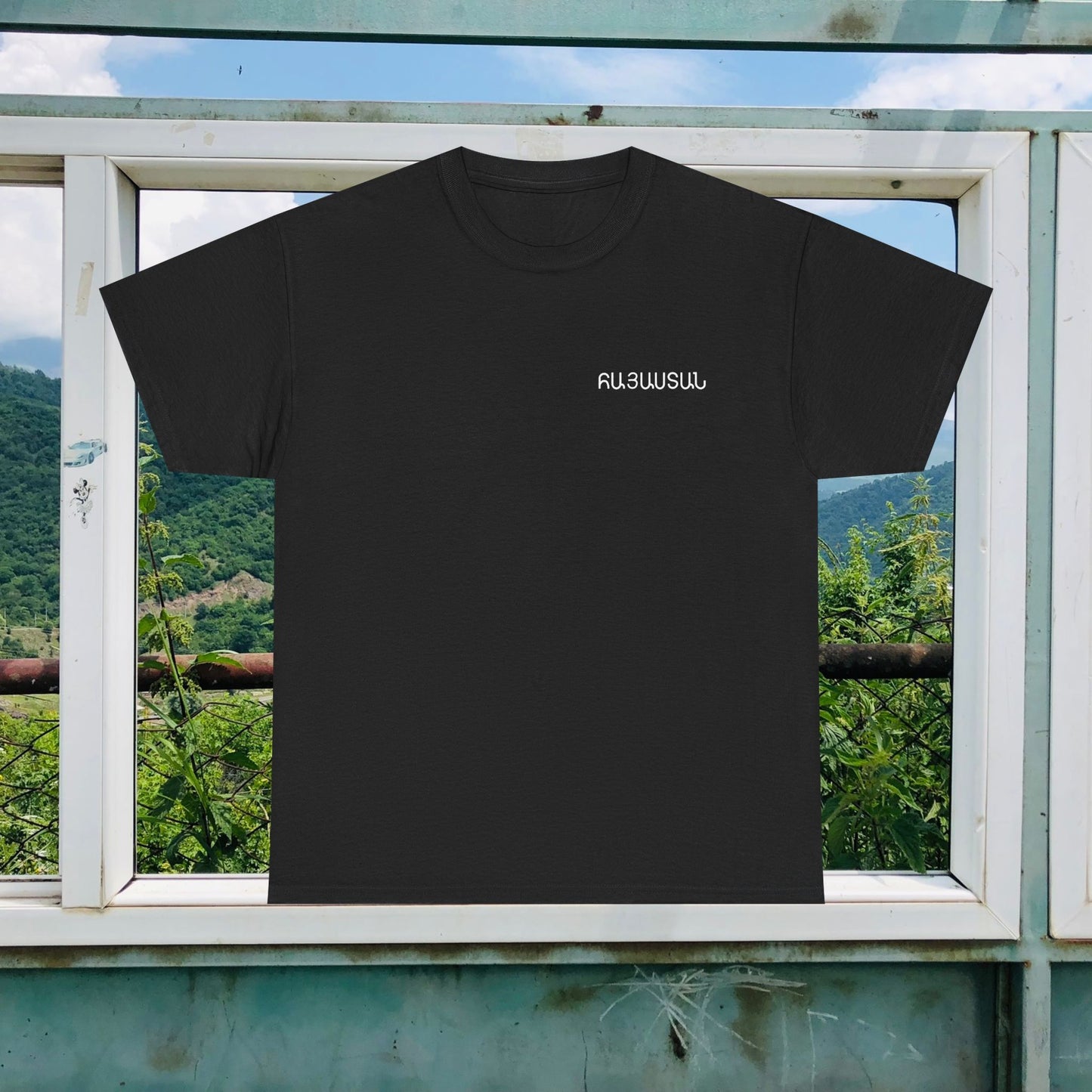 Hayasdan Unisex Heavy Cotton Tee, Front Design Only