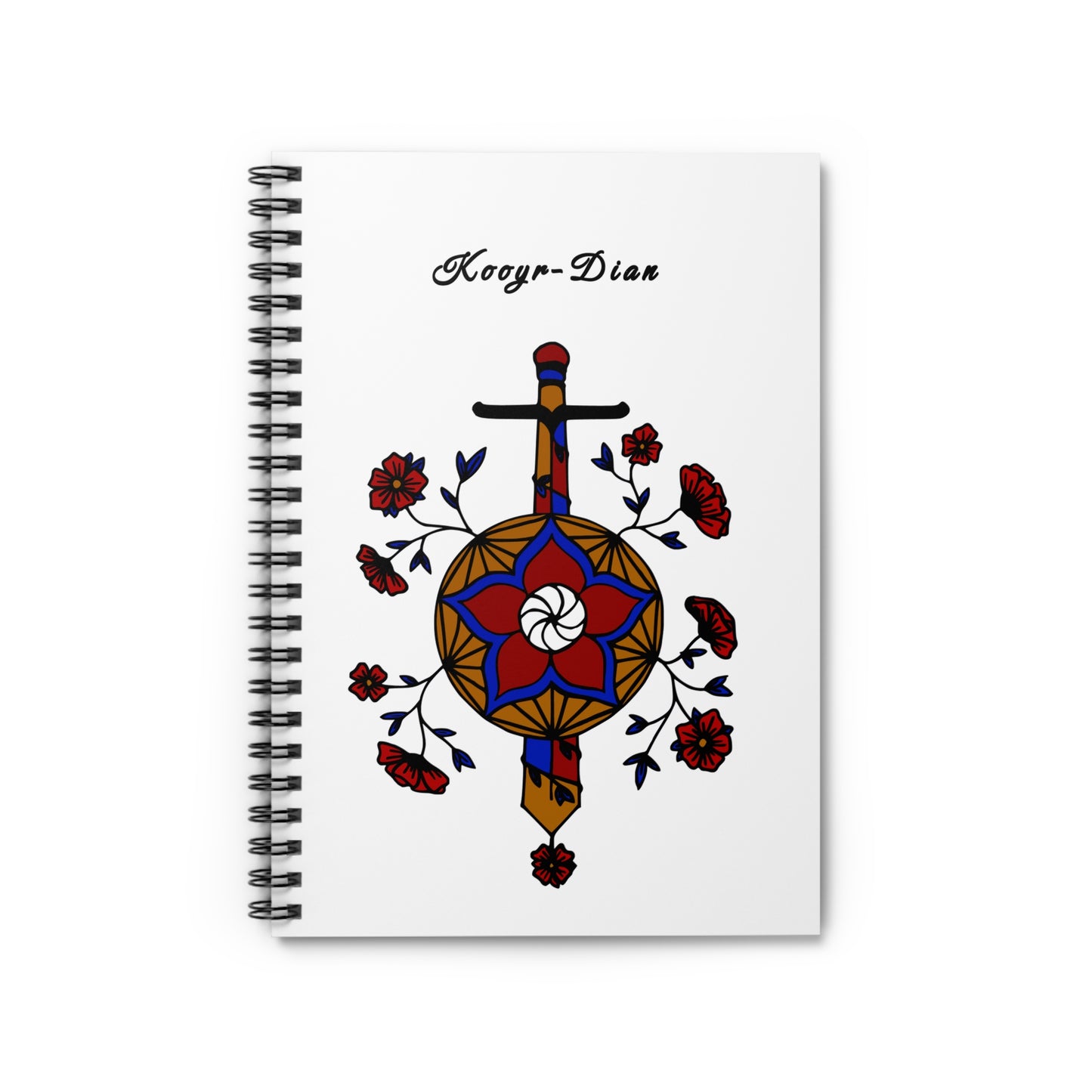 Sosé Mayrig Design Spiral Notebook - Ruled Line