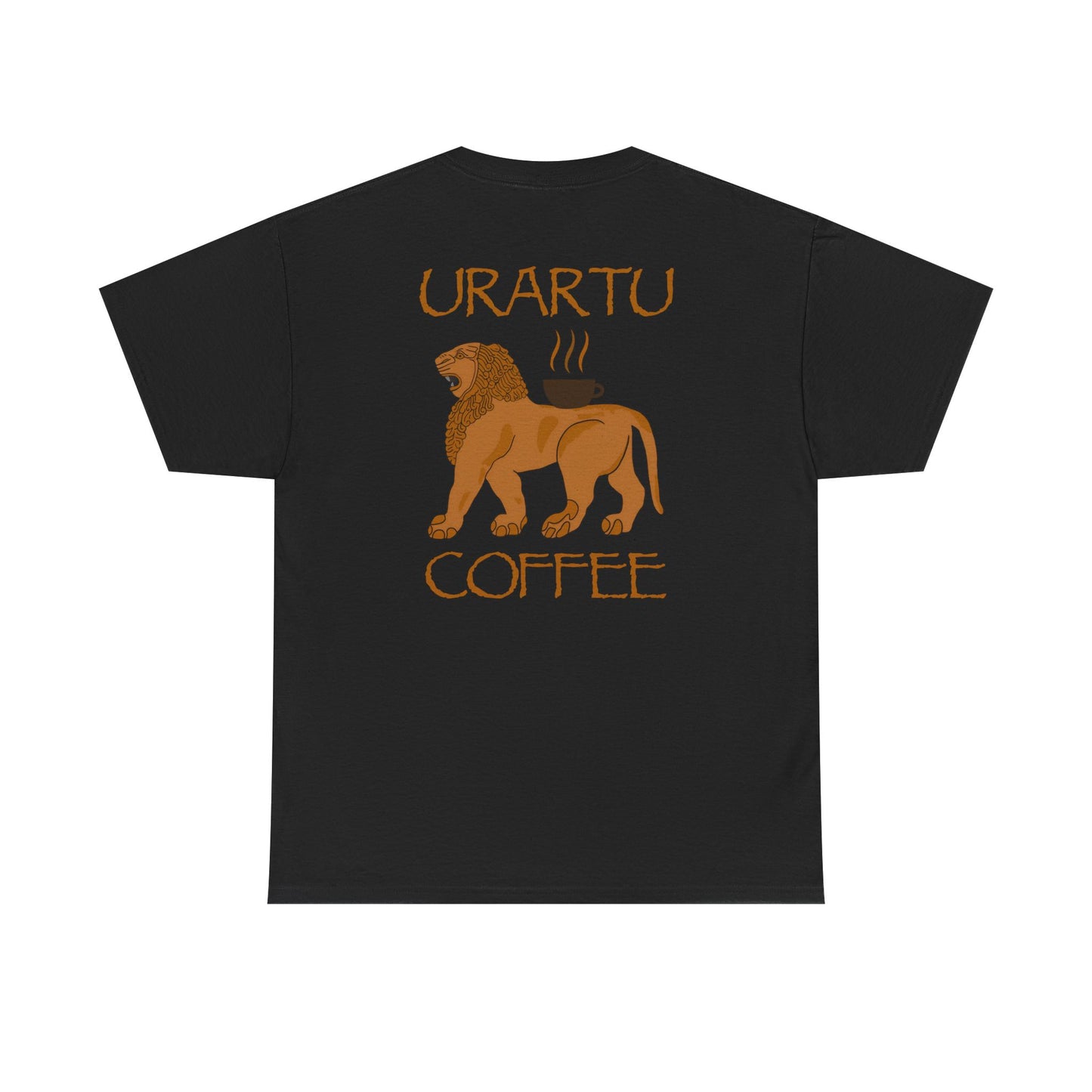 Urartu Coffeehouse English Design Unisex Heavy Cotton T-Shirt, Classic Tee