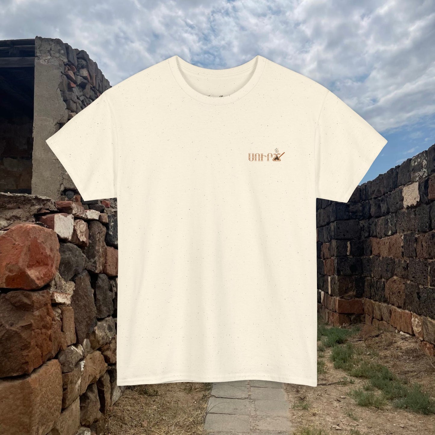 Urartu Coffeehouse English Design Unisex Heavy Cotton T-Shirt, Classic Tee